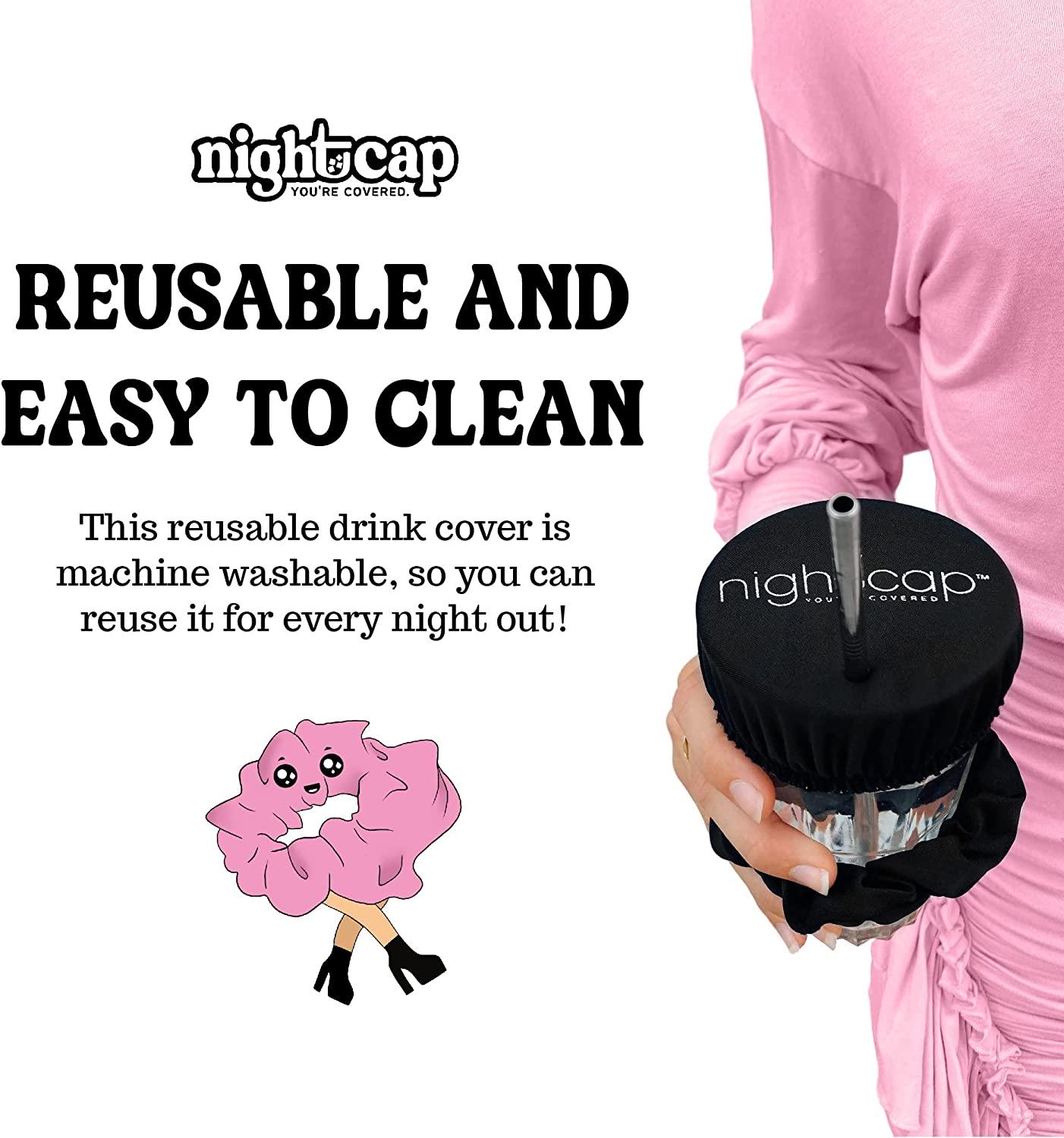 A nightcap #drinkcover is a #great way to #protect your #drinks! Code