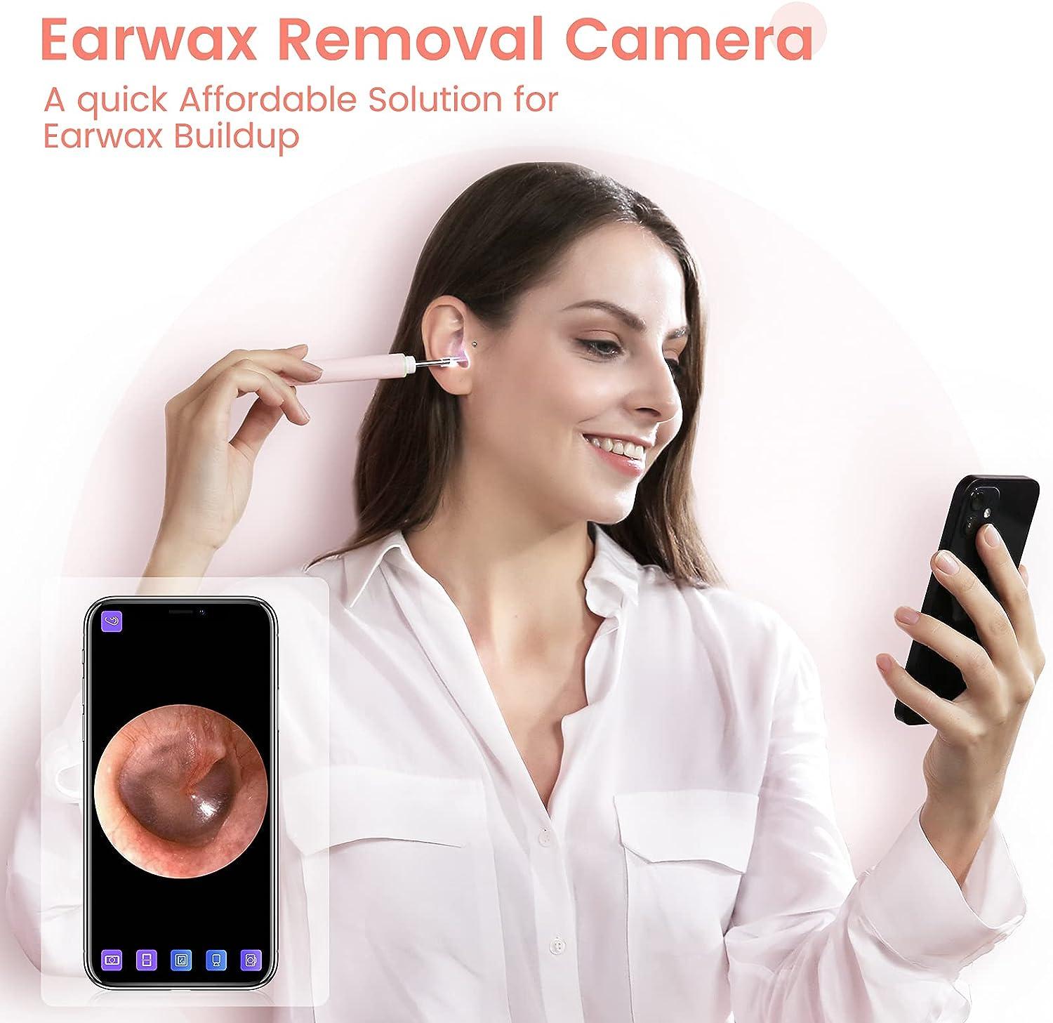 Ear Wax Removal Tools Otoscope Ear Cleaning Camera Scopearound Ear