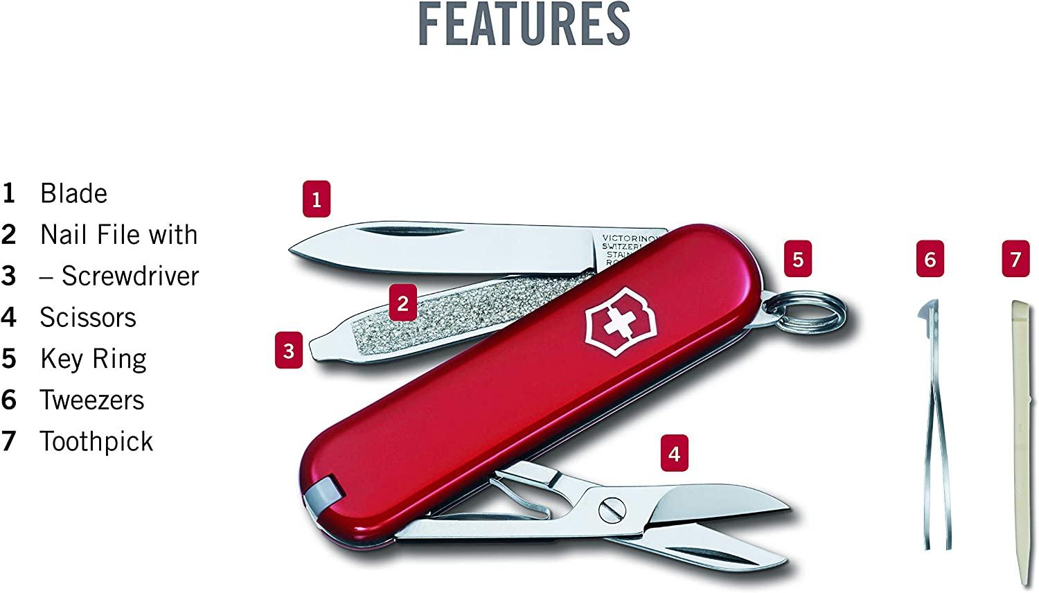 Victorinox Classic SD, red  Advantageously shopping at