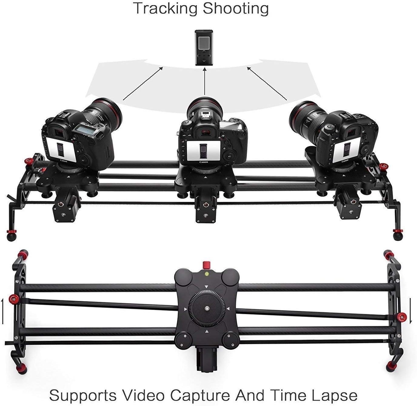 Camera Slider Track Dolly Slider Rail System with Motorized Time