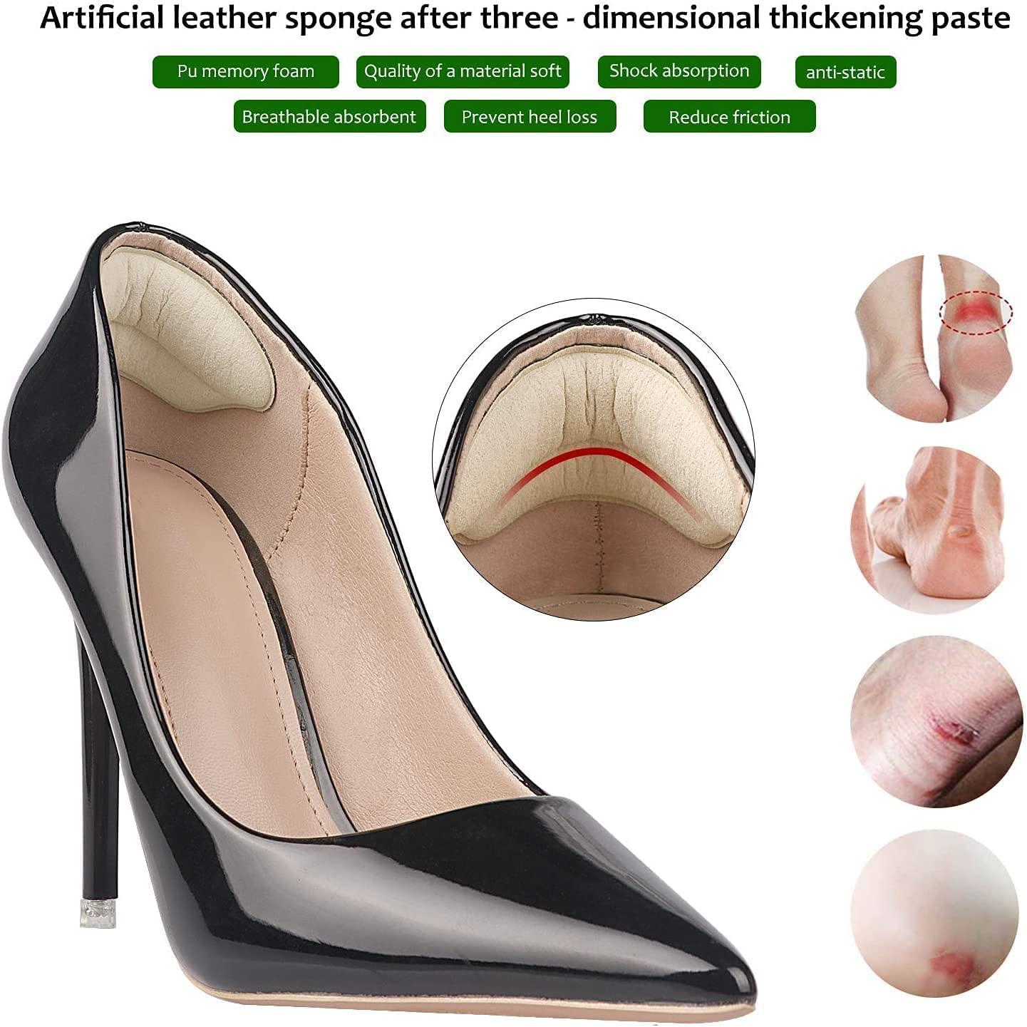 Spptty Shoe Gel Inserts,Heel Pads Grips Liners Back Heel Cushion Insoles  for High Heels Blisters,hh Heel Pads Grips Liners Back Heel Cushion Insoles  for High Heels Blisters,Shoe Gel Inserts - Walmart.ca