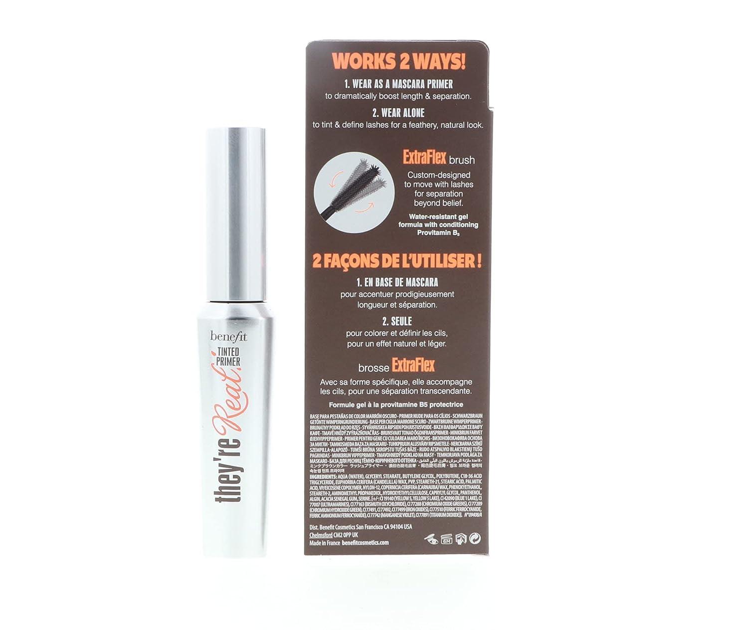Benefit Cosmetics Theyre Real Tinted Lash Primer Natural And Feathery Look 