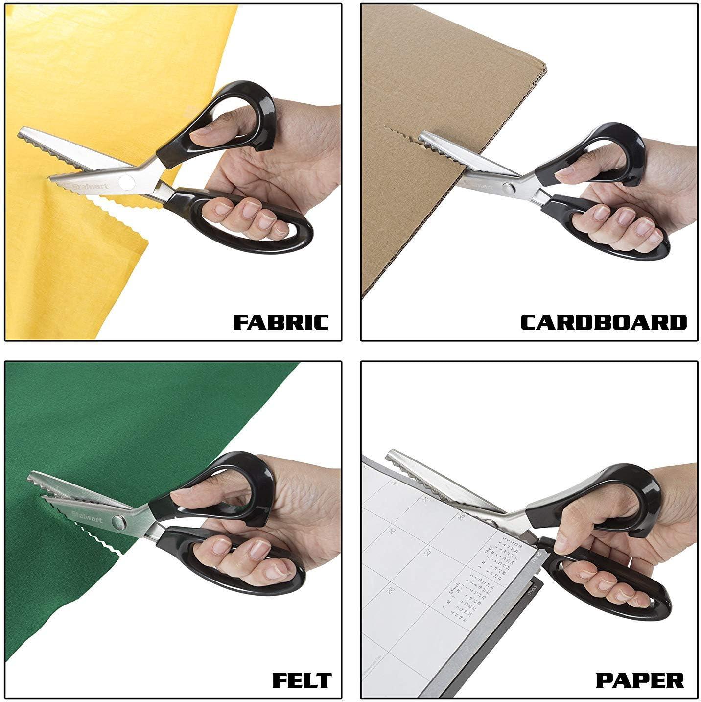 Scissors Paper Cutting Decorative Scallop Edge Design Cutting