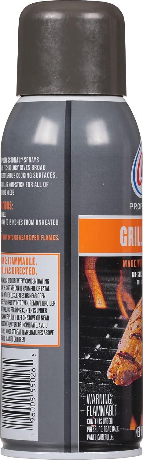 Crisco Professional Grill Master, No-Stick Grill Spray - Crisco