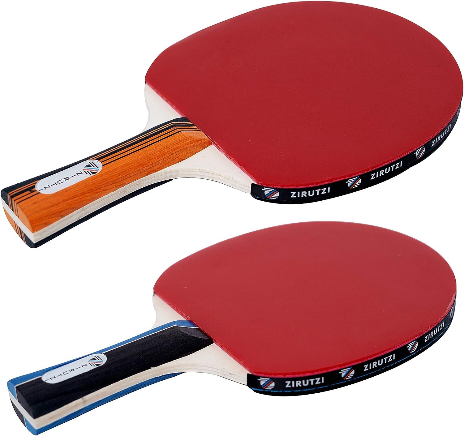Pro Spin Play Anywhere Portable Ping Pong Net - Retractable Table Tennis Net for Any Table Includes Convenient Storage Bag