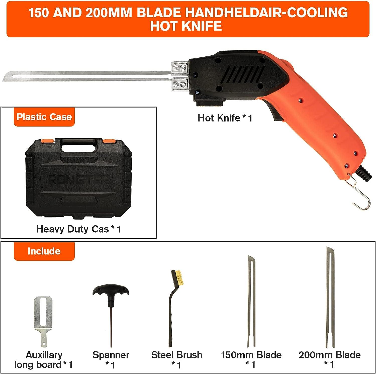 100W Electric Knife Hot Knife Rope Cutter Tool For Plastic Foam and Rope  Cutting Heavy Duty