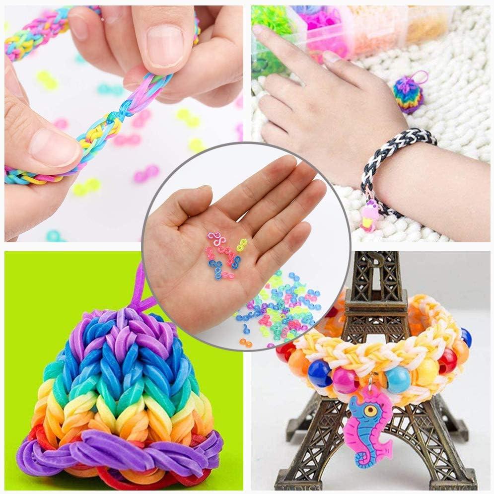 Rubber bands bracelet for kids or hair rubber loom bands refill DIY