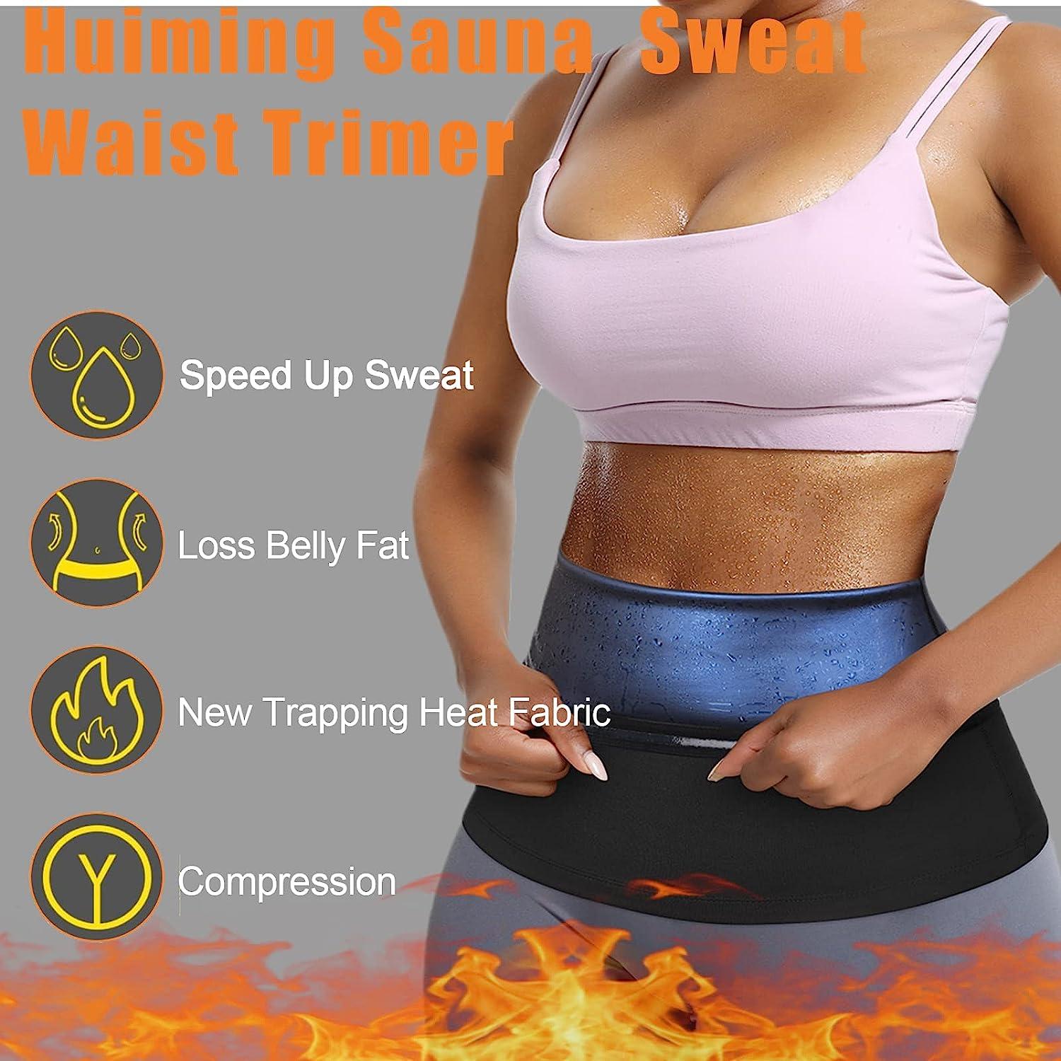 Plus Size Waist Trainer Body Shaper Sweat Belt Weight Loss