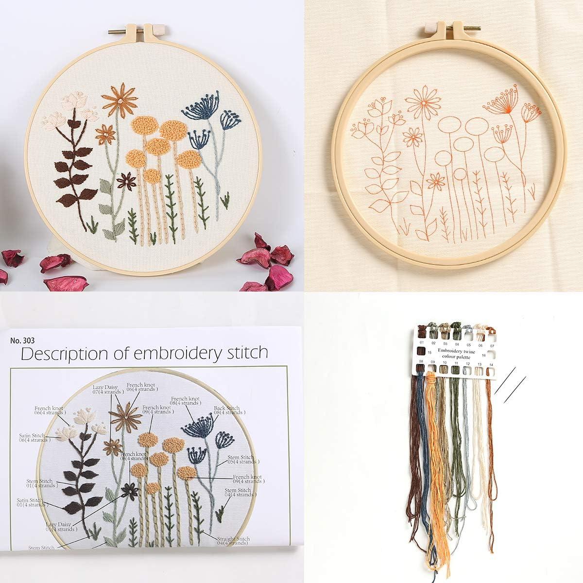 3 Set Beginner Embroidery Kit, Embroidery Starter Kit, Modern Embroide - I  Sew Need It