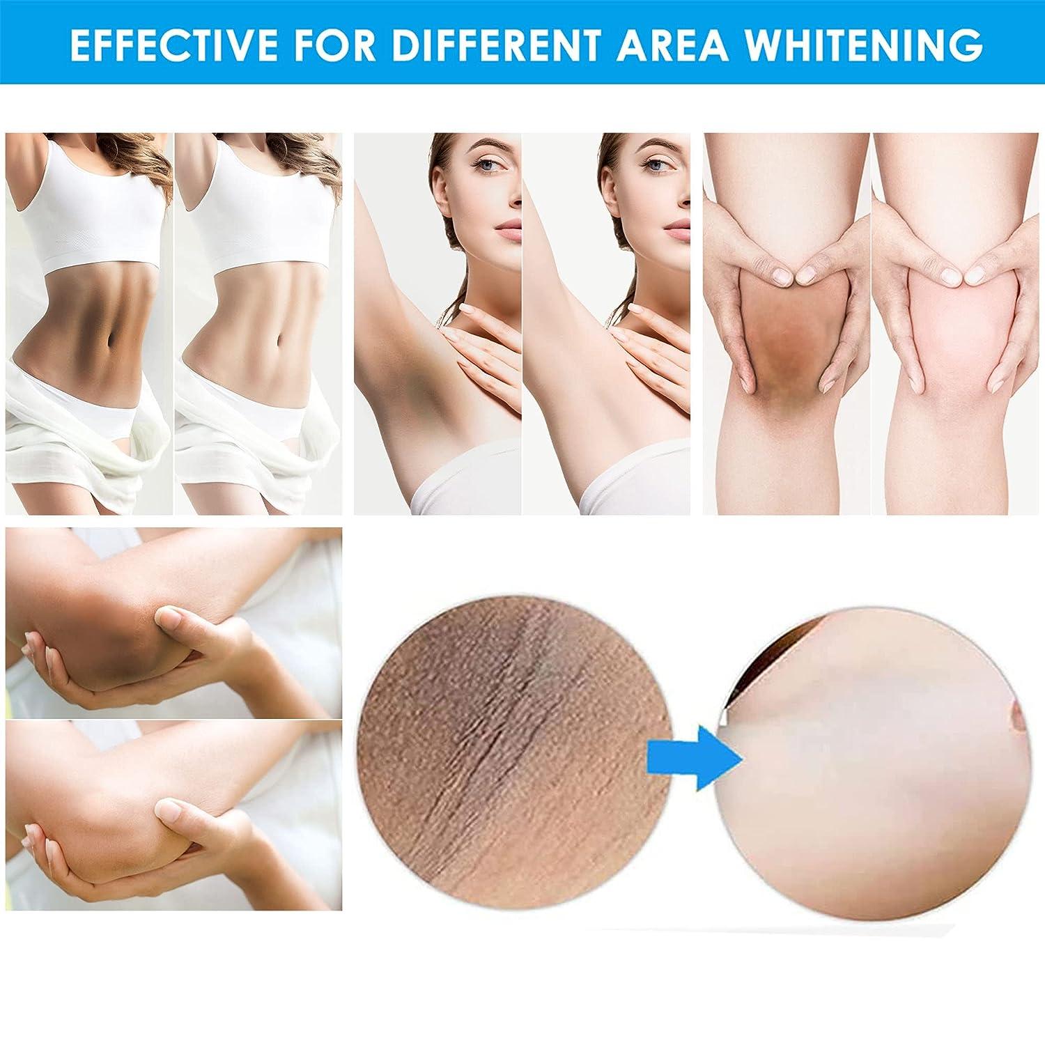 Skin Bleaching Cream, Body Lightening For Inner Thigh, 60ml Fade Melanin  On Body Armpit Knees Elbows, Skin Lightening For Dark Skin, Underarm And Pr