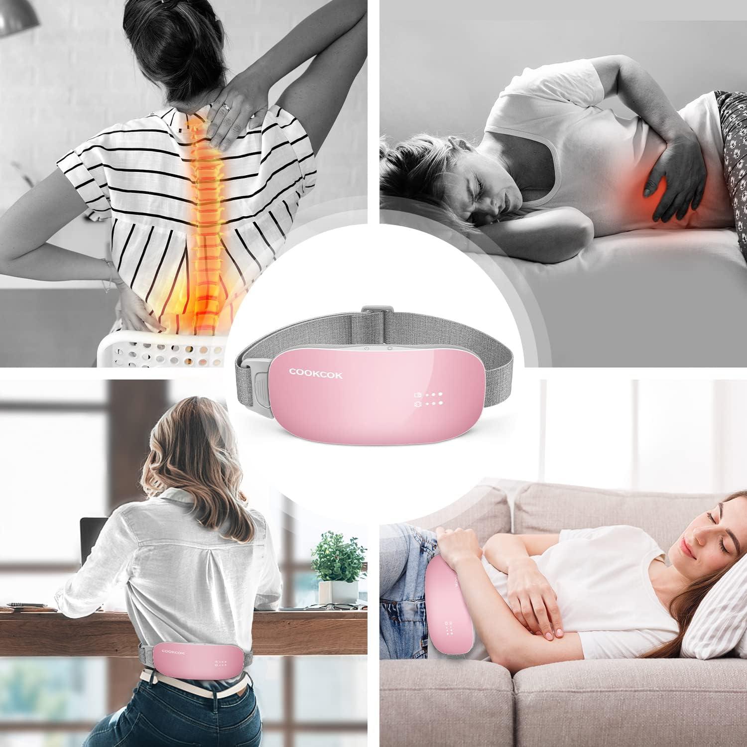 Electric Heating Pad for Back Pain & Cramps Relief Gifts for Women Men  12X20
