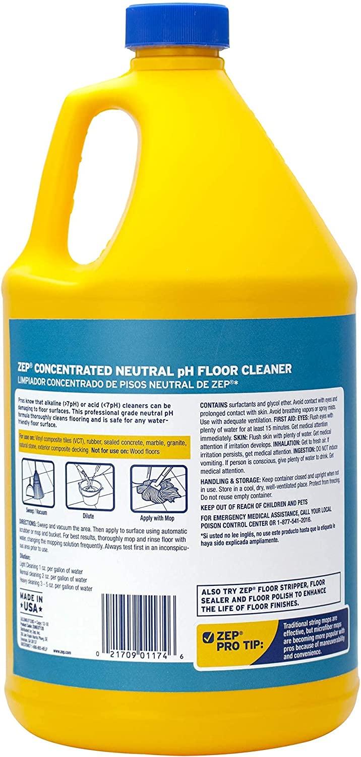 Zep Neutral Ph Floor Cleaner 128-fl oz Liquid Floor Cleaner in the Floor  Cleaners department at