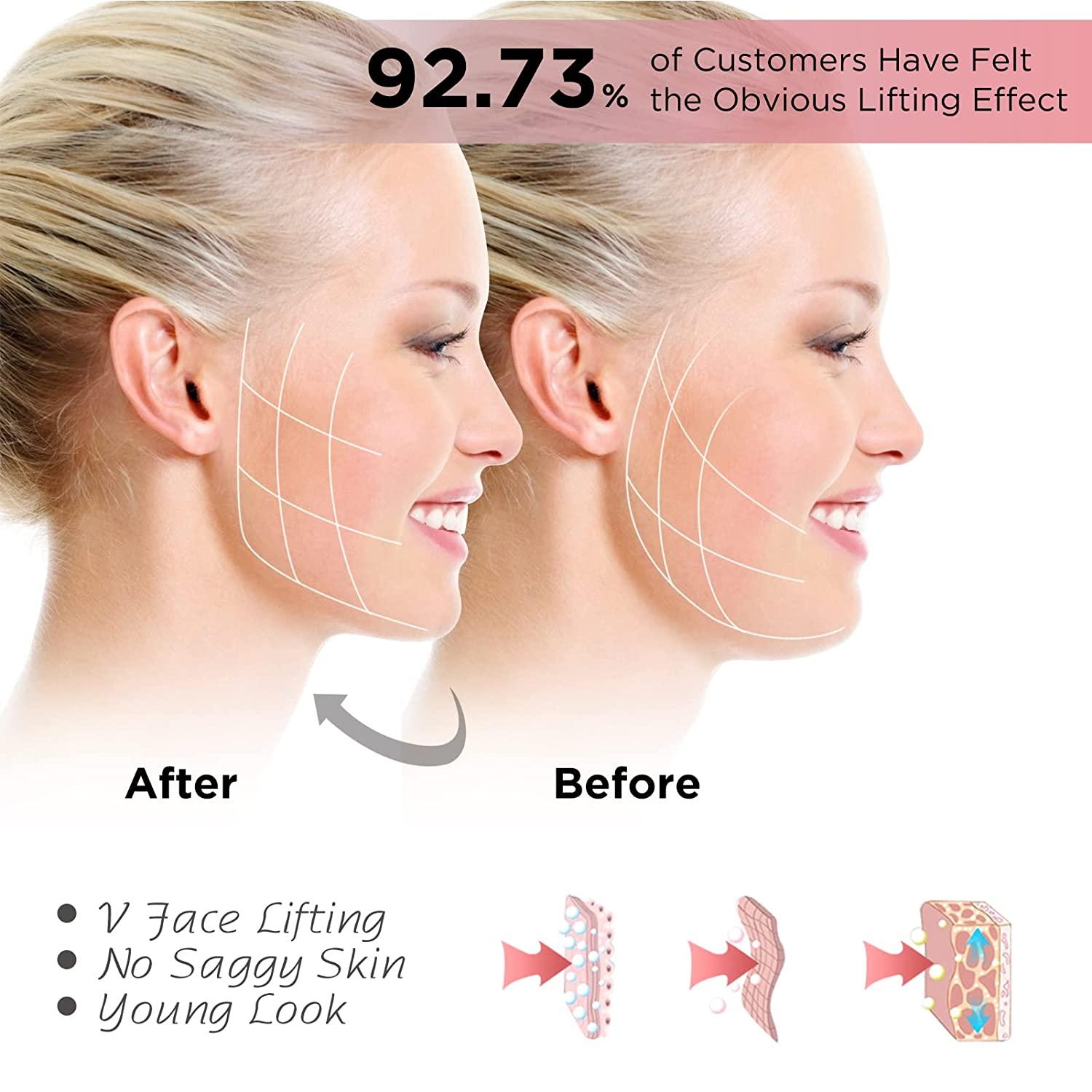 Double Chin Reducer, V Line Mask Reusable Face Lifting Belt for