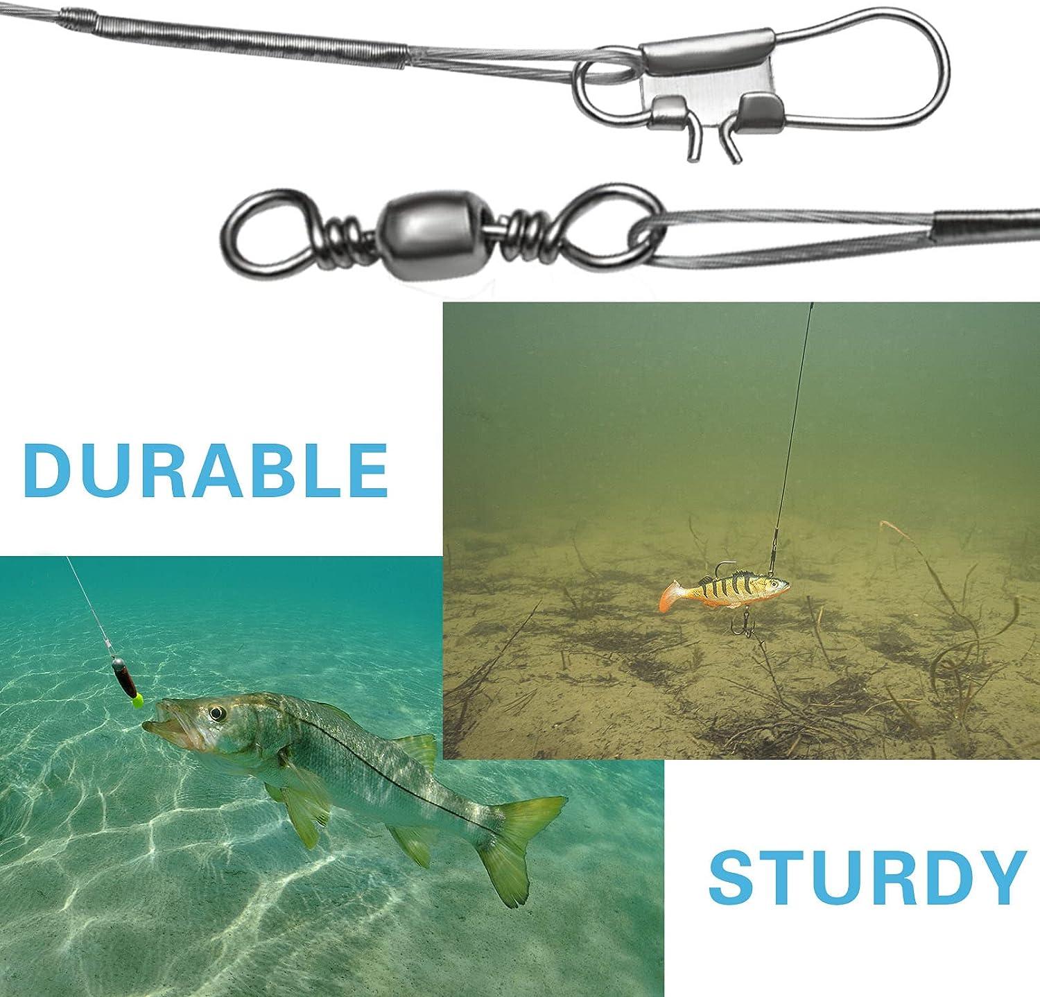 2 Pcs 45LB Fishing Leaders - Sturdy Fishing Leader  Softer & Tougher  Fishing Leader Accessory, Excellent Gift for Fishermen Xiaoguozi :  : Sports & Outdoors
