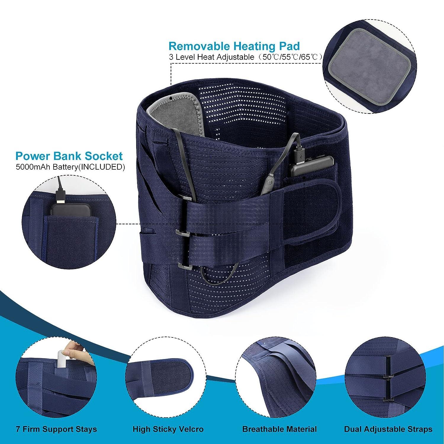Adjustable Self Heating Back Brace - Physical Therapy Equipment Supply -  PTE Supply
