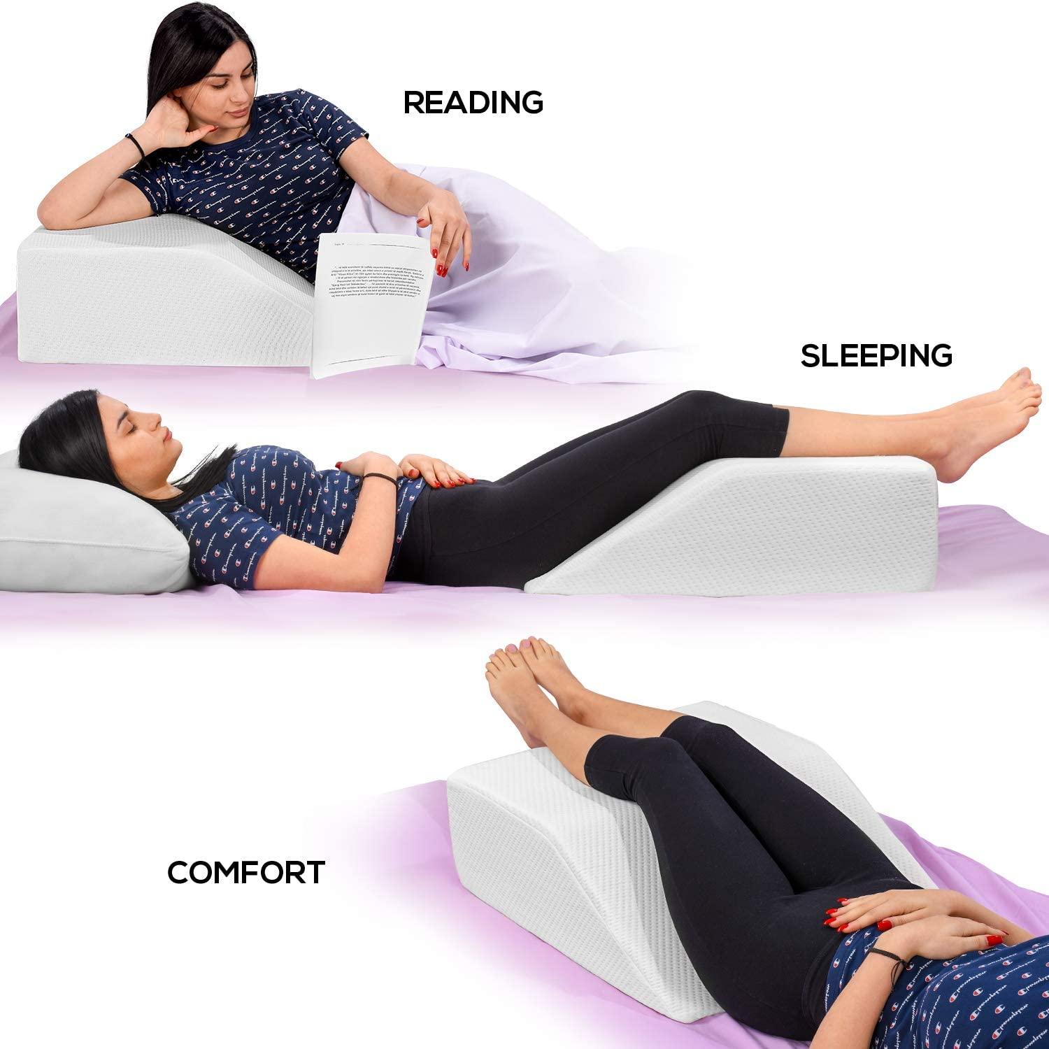  Leg Elevation Pillow - Leg Pillows for Sleeping