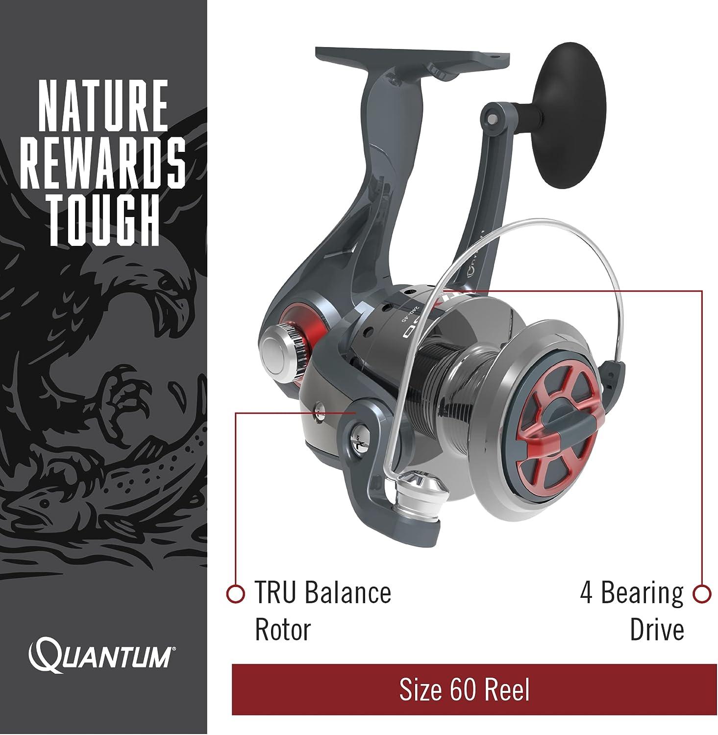 Quantum Optix Spinning Fishing Reel New No Package