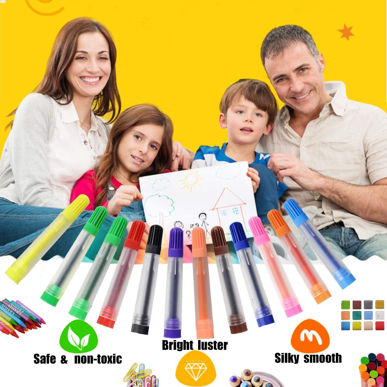 Art Supplies for Kids, Set, Kit, Drawing Kits, and Crafts Pink
