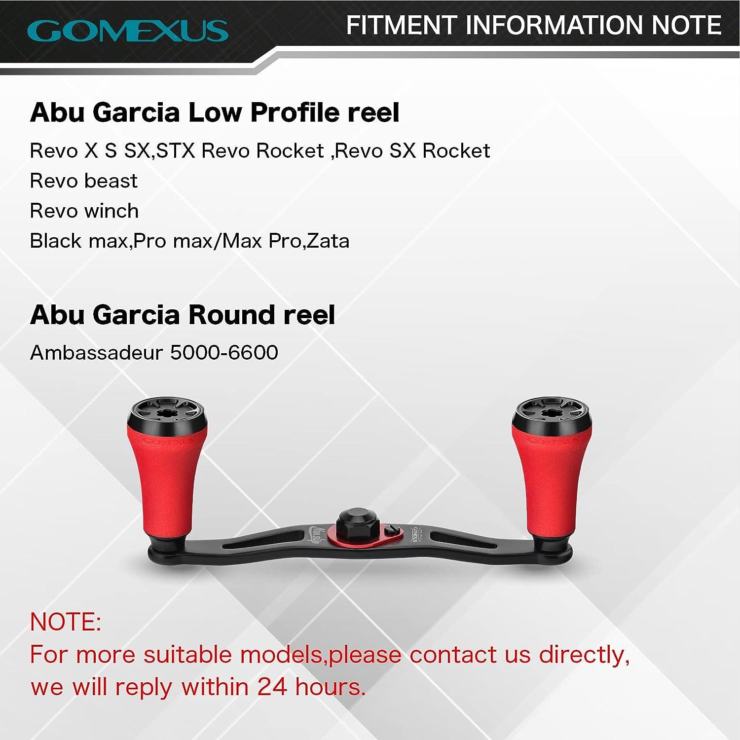 GOMEXUS Non-Slip Light Handle Compatible for Abu Garcia Revo X/SX