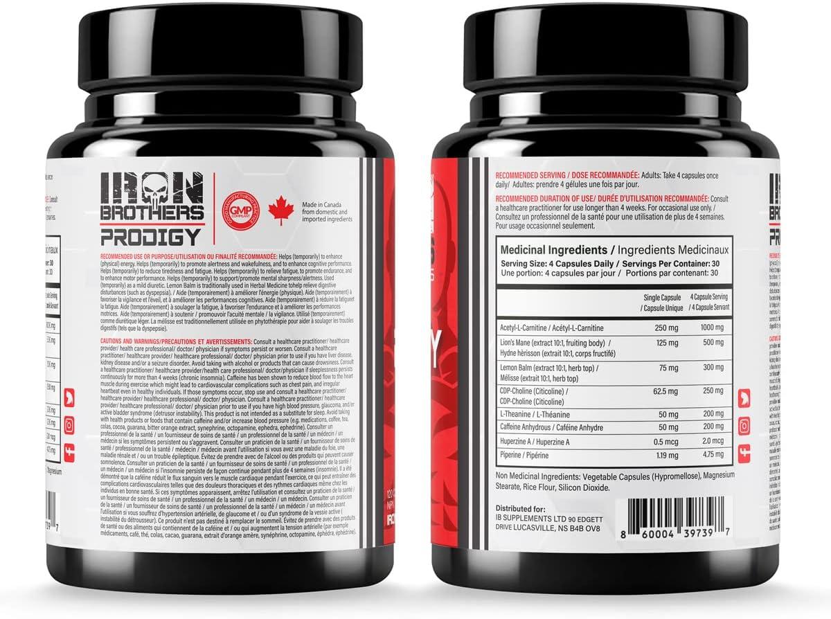 Brain Booster Nootropic Supplement 1000mg Support Focus Energy Memory &  Clarity