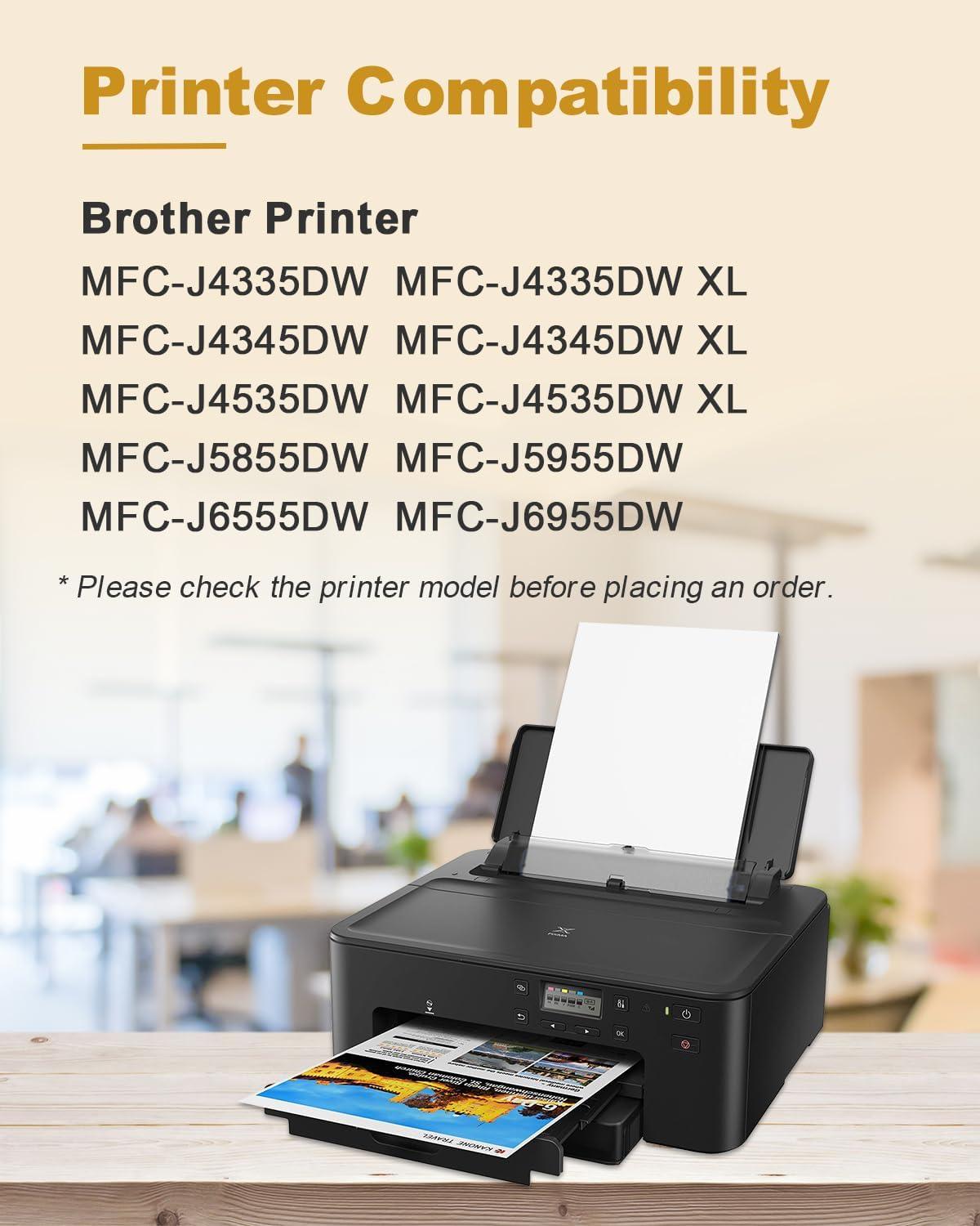 LC406 Ink Cartridges Compatible with Brother LC406 406 Ink Work