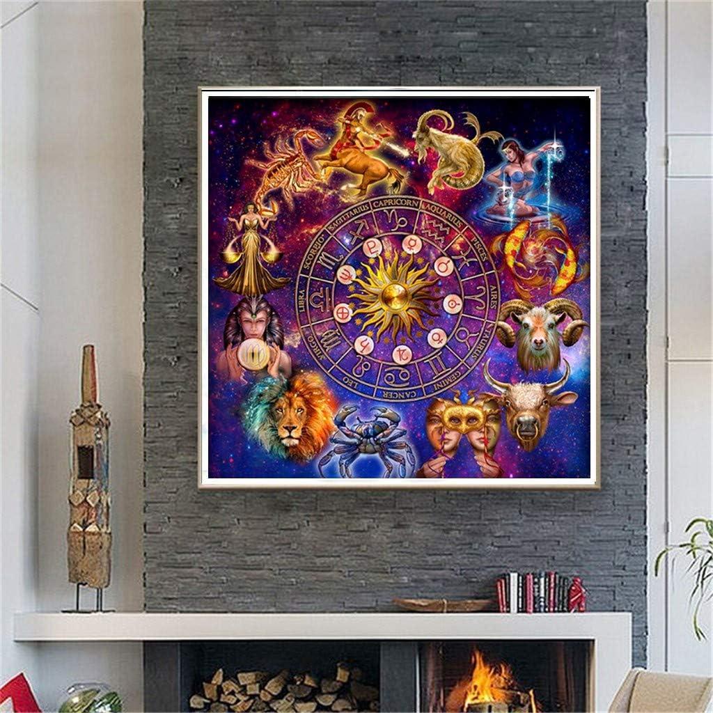Fipart 5D DIY Diamond Painting Cross Stitch Craft Kit Wall Stickers for Living Room Decoration(12X16inch/30X40CM)starfish