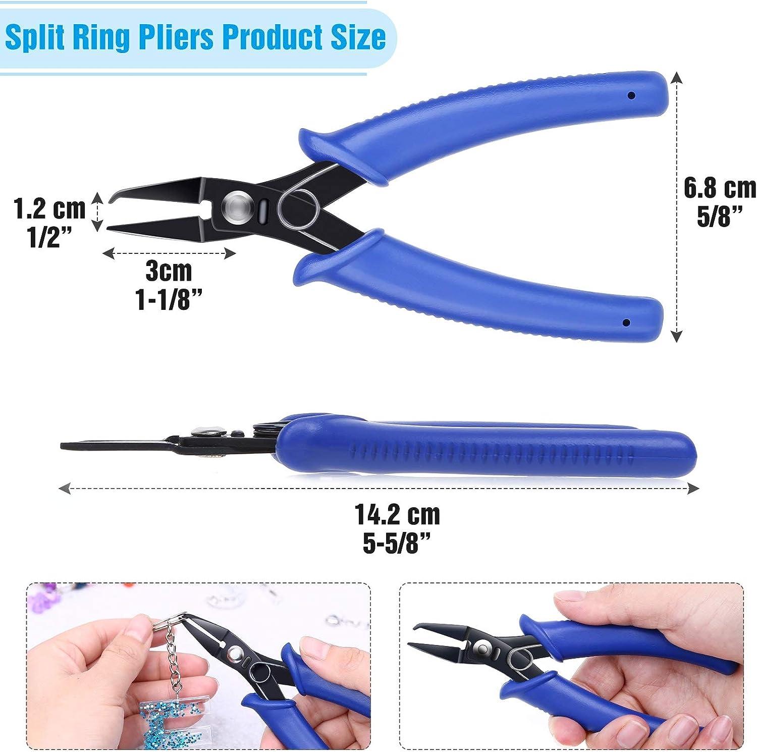 Split Ring Pliers for Jewelry Making Evatage 2Pcs Jump Ring