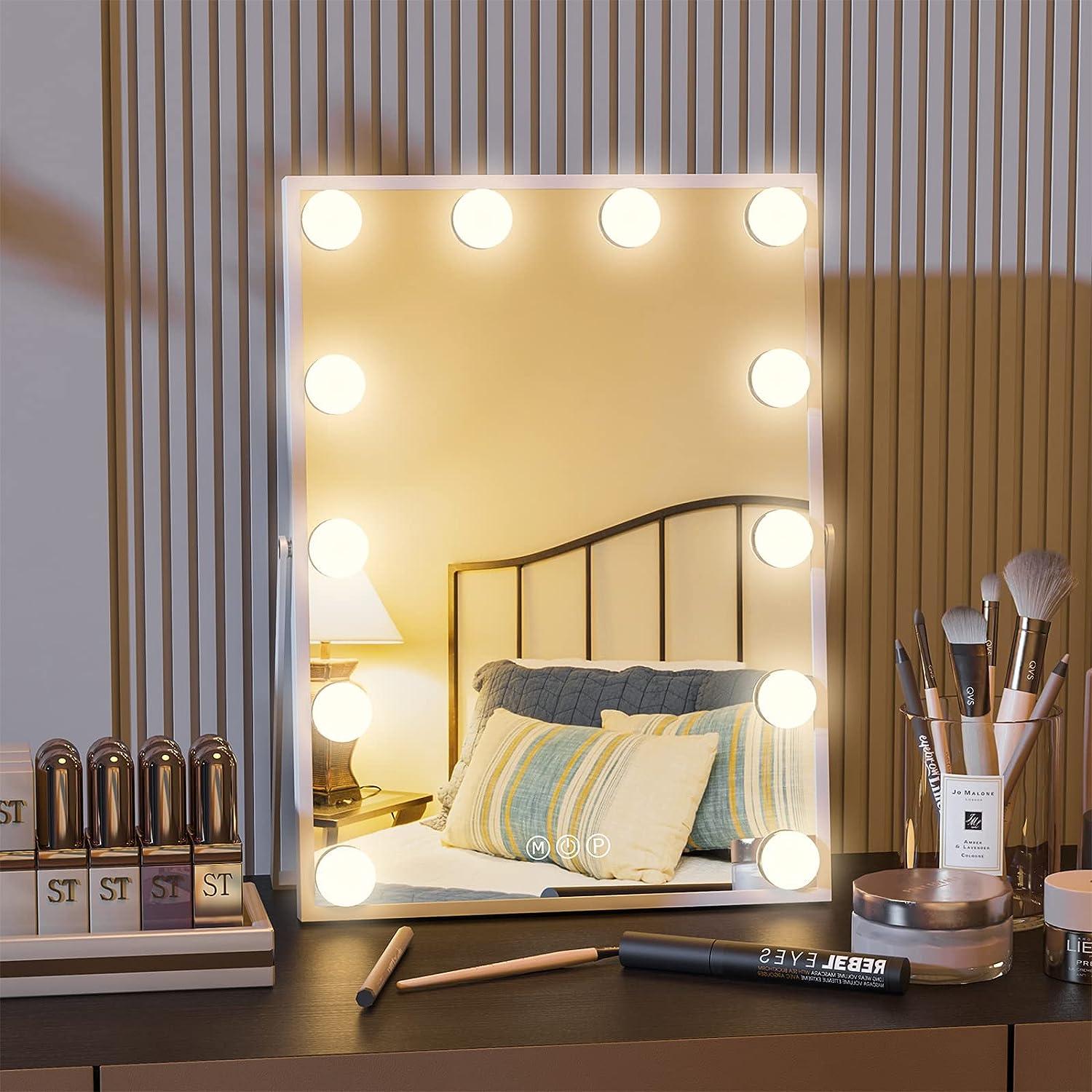Makeup mirror with lights: how to choose the best one - Cantoni