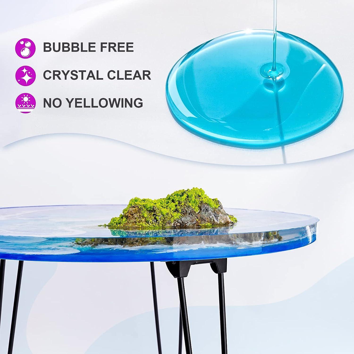 Epoxy Resin Crystal Clear Making Kit Bubbles Free Yellowing - Temu