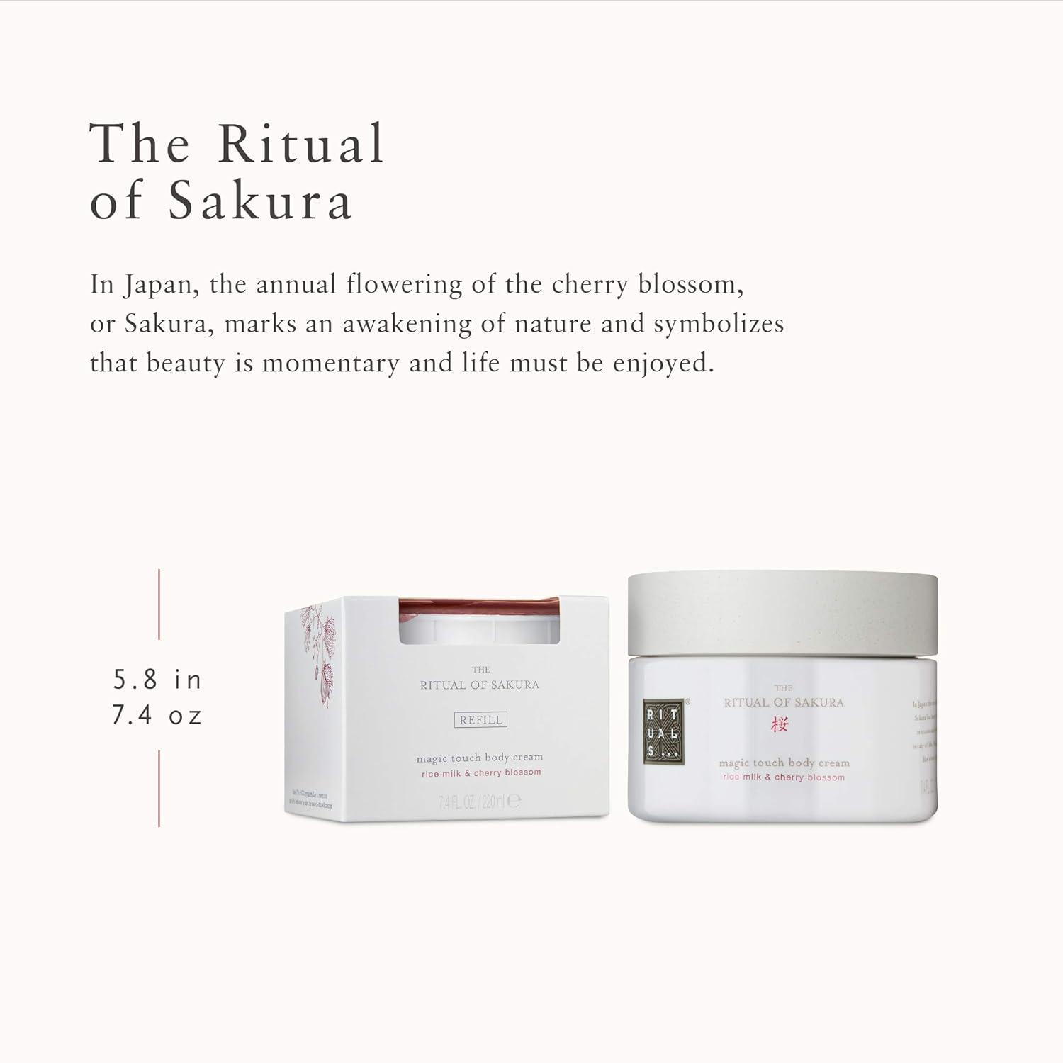Rituals Sakura Whipped Body Cream 220ml & Refill