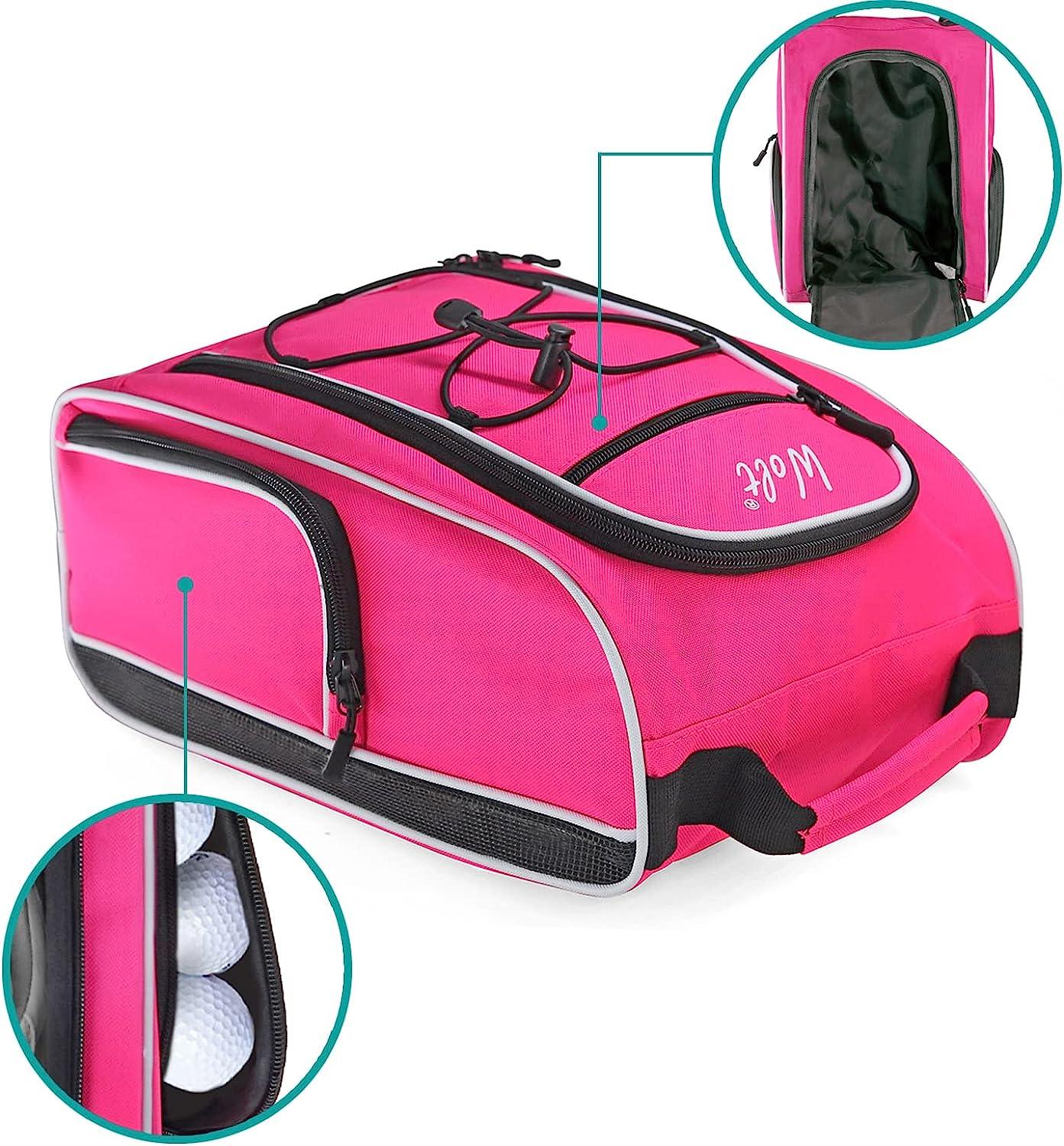 Golf Shoe Bag Travel Sports Shoes Bag For Women Men Portable Lightweight  Shoe Storage Shoes Tote Bag Gifts Zippered Sport Shoe Bag