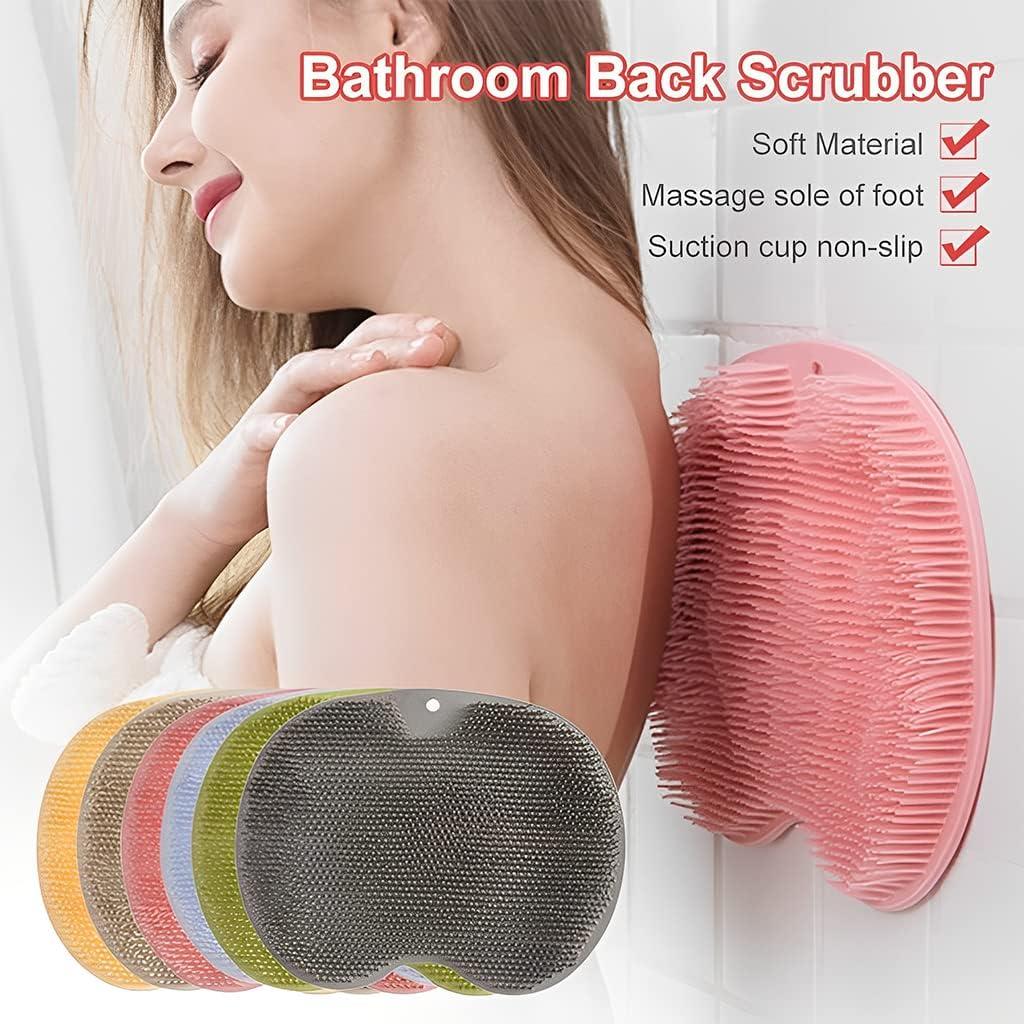 NON BRAND Silicones Bath Massage Back Shower Foot, Mat Size: Small