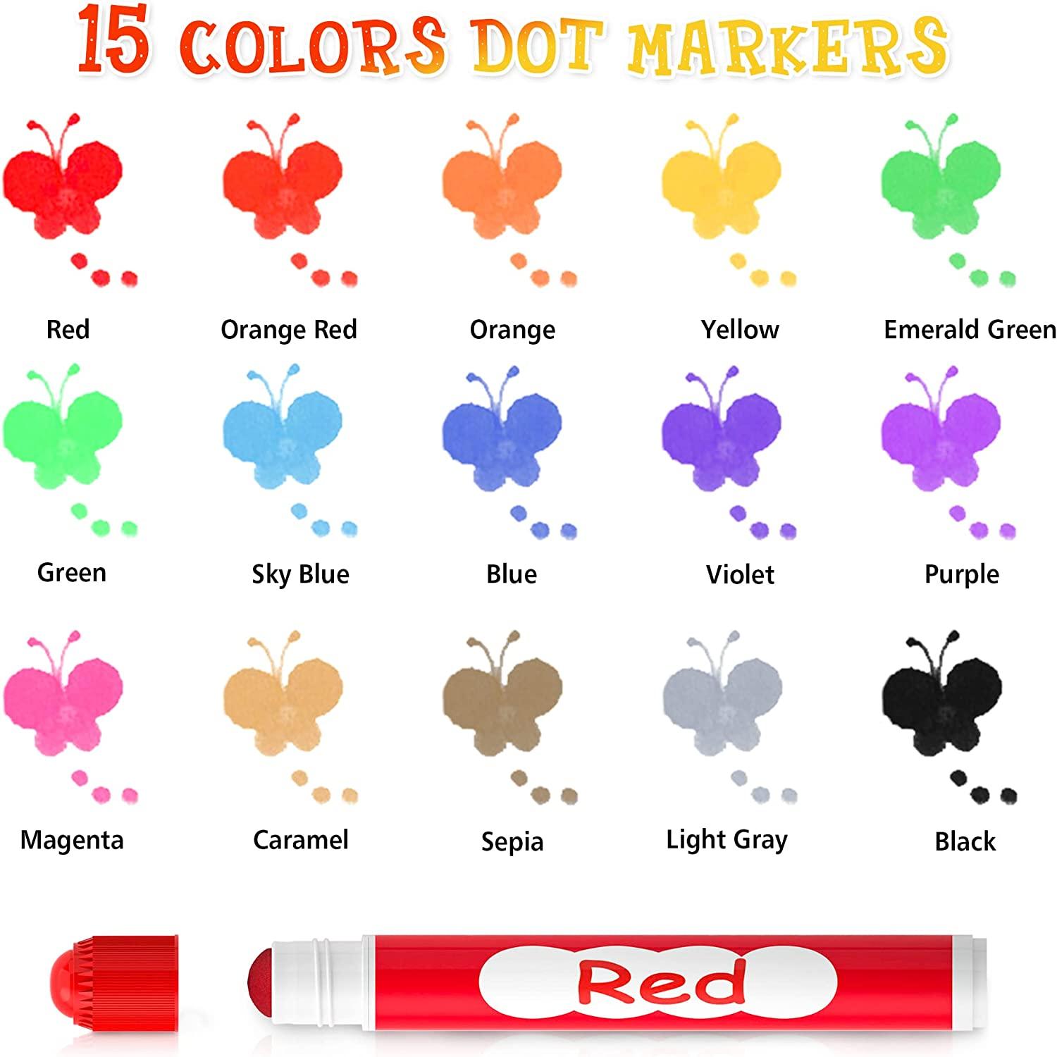  Ultimate Stationery Dot Markers, Dot Markers for