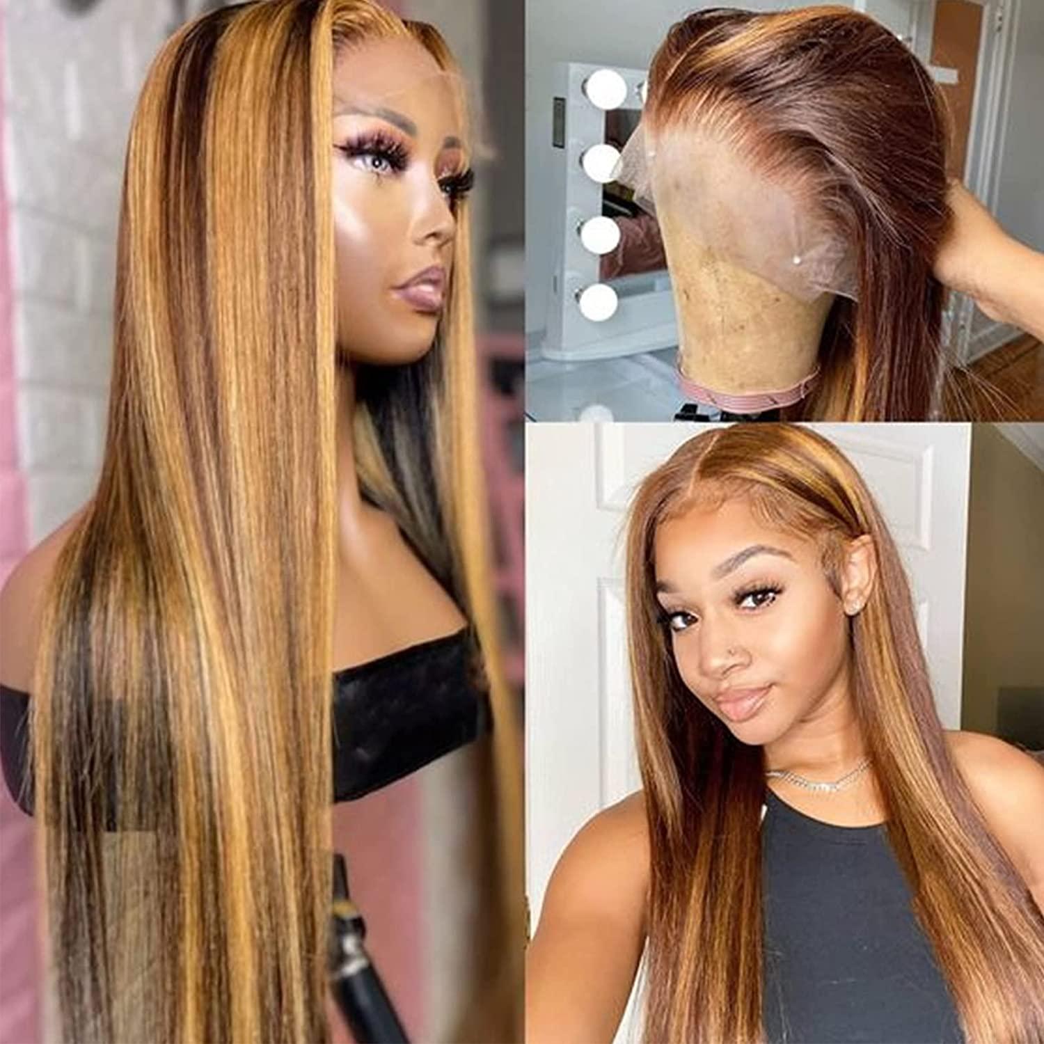 Straight U Part Wig Human Hair Wigs for Black Women Lemoda Brazilian Straight Hair Wig Can Be Permed and Dye