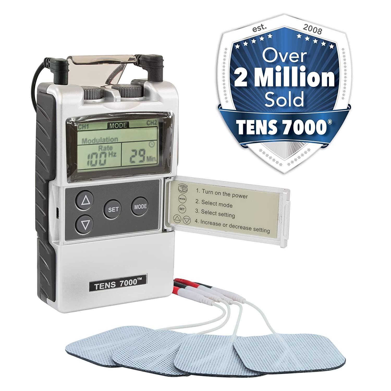 TENS 7000 Official TENS Unit Replacement Pads - 48 Pack, Premium