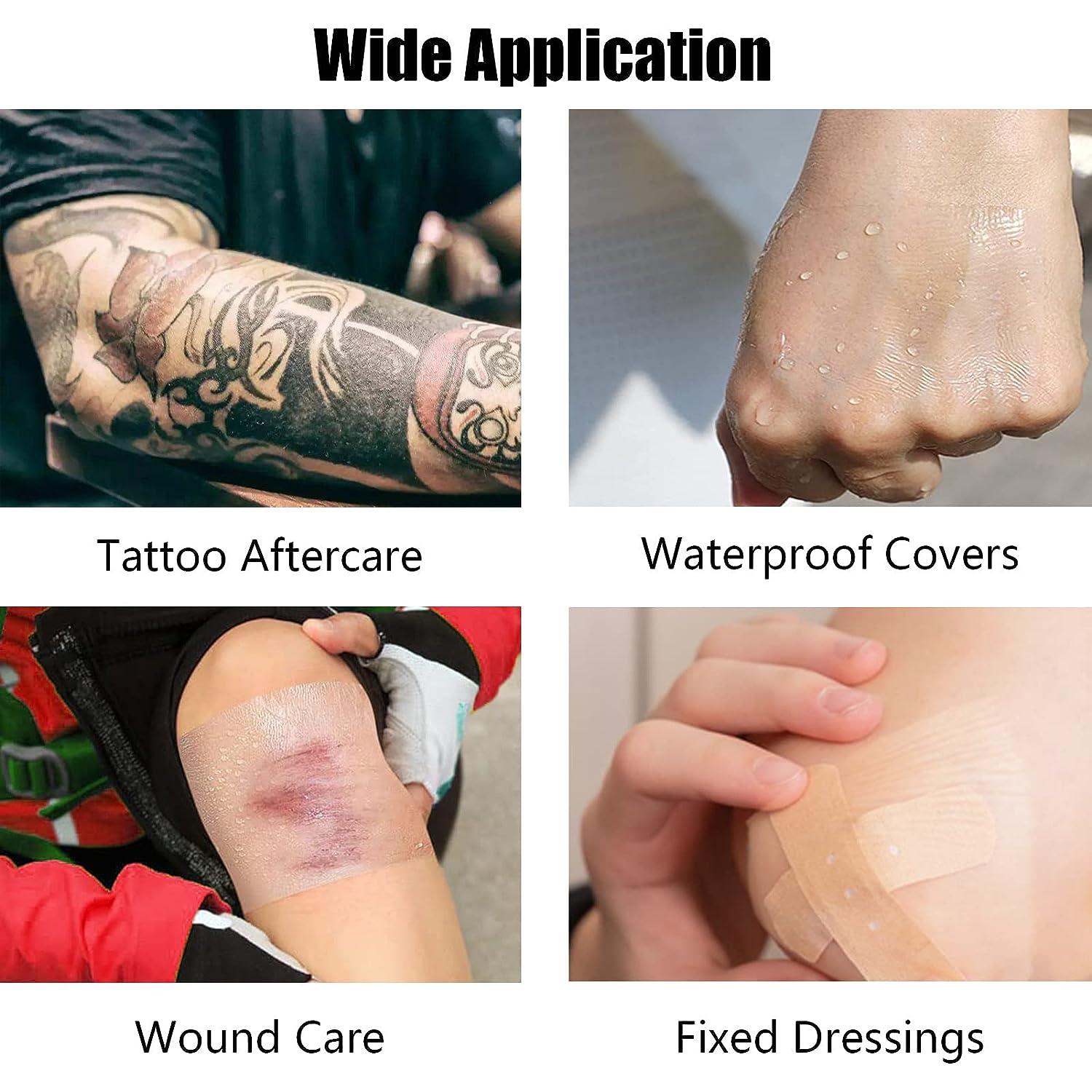 Cheap 1 Roll Tattoo Cover Excrete Water Plastic Tattoo Anti-scar Care  Protective Film Professional Use | Joom