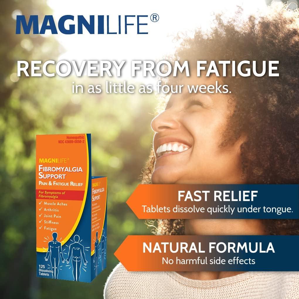 MagniLife Leg & Back Pain Relief, Fast-Acting for Sciatica Pain, Naturally  Soothe Burning, Tingling and Stabbing Pains - 125 Tablets