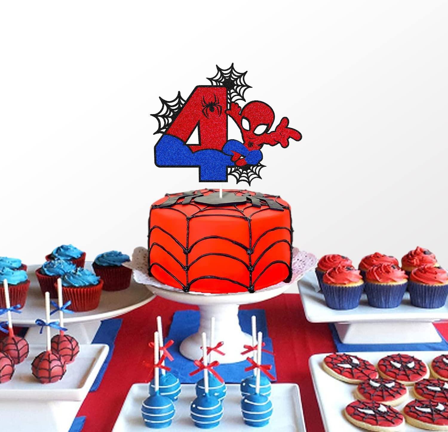 TC050 - Spider Man Theme Cake - Cake Park