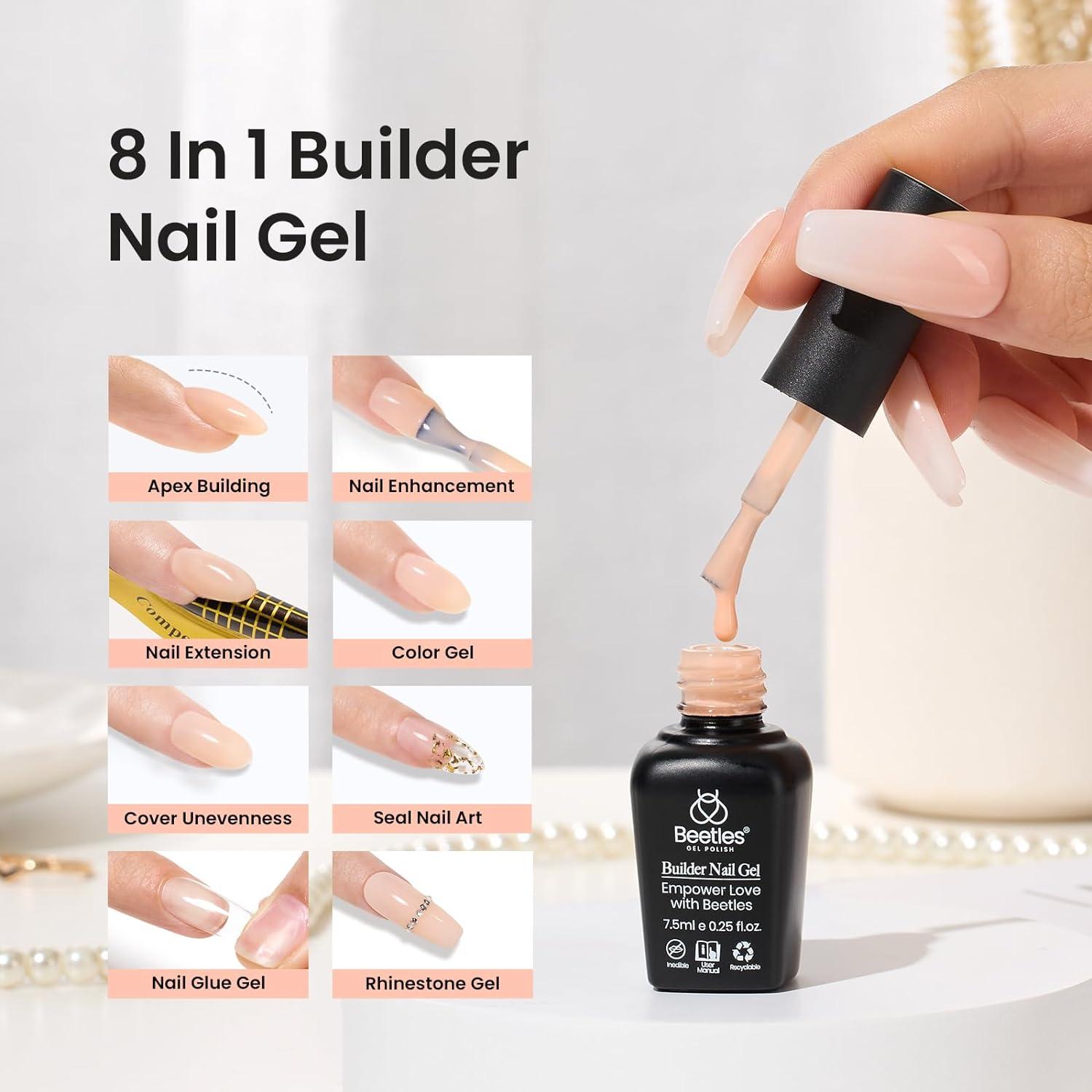 Nail Enhancement  Hard Gel w Extension
