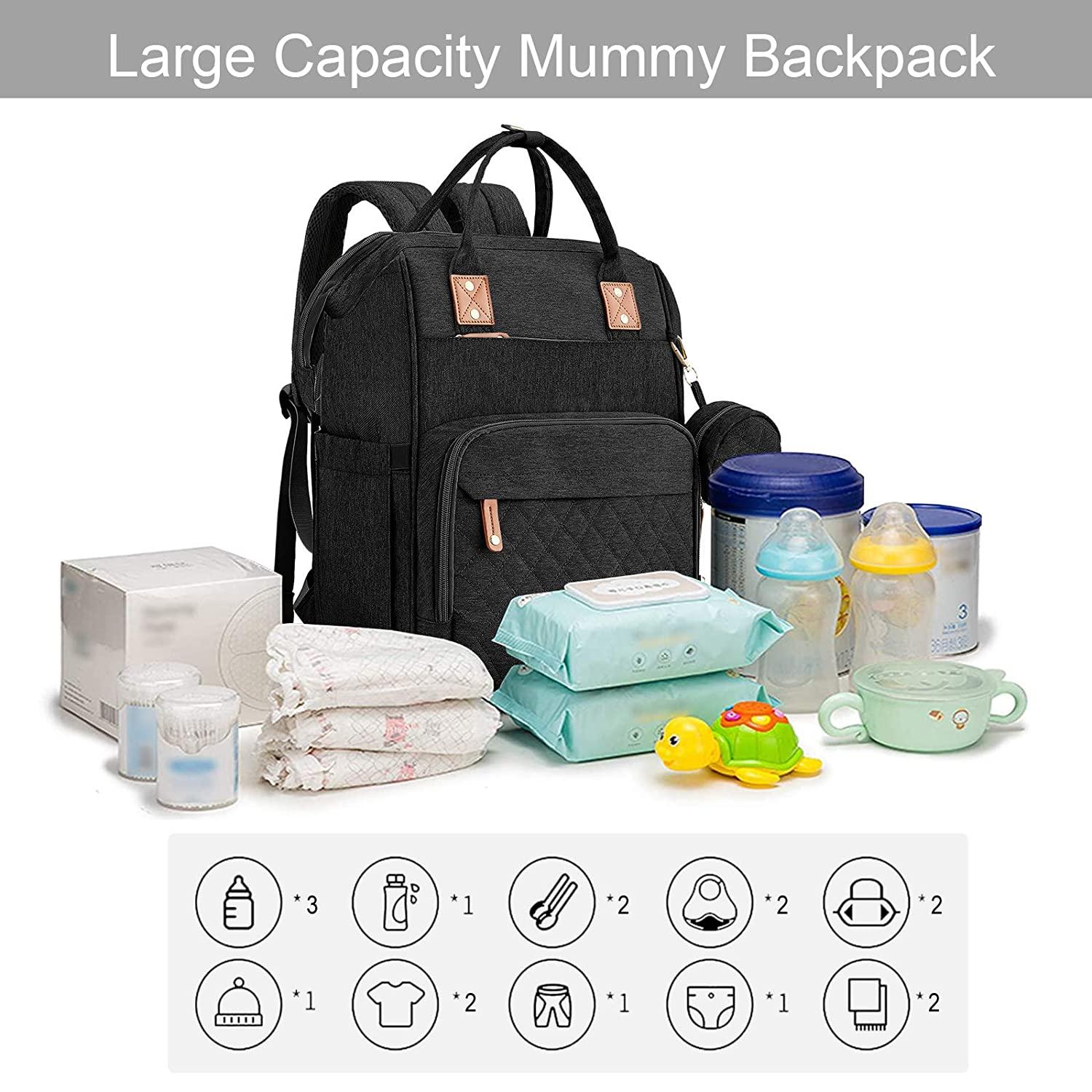 foldable baby bed bag portable mother