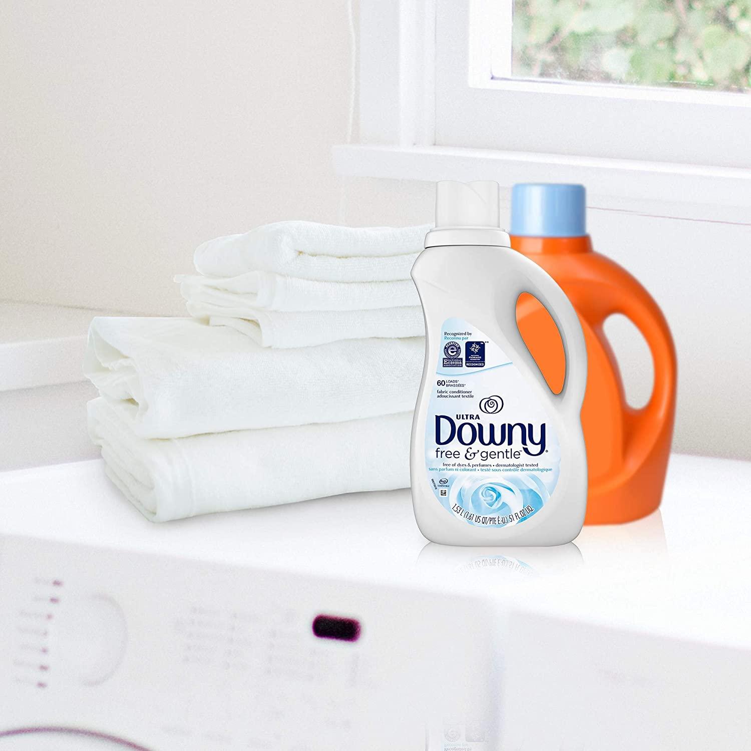 EWG's Guide to Healthy Cleaning  Downy Ultra Liquid Fabric Conditioner,  Free & Gentle Cleaner Rating
