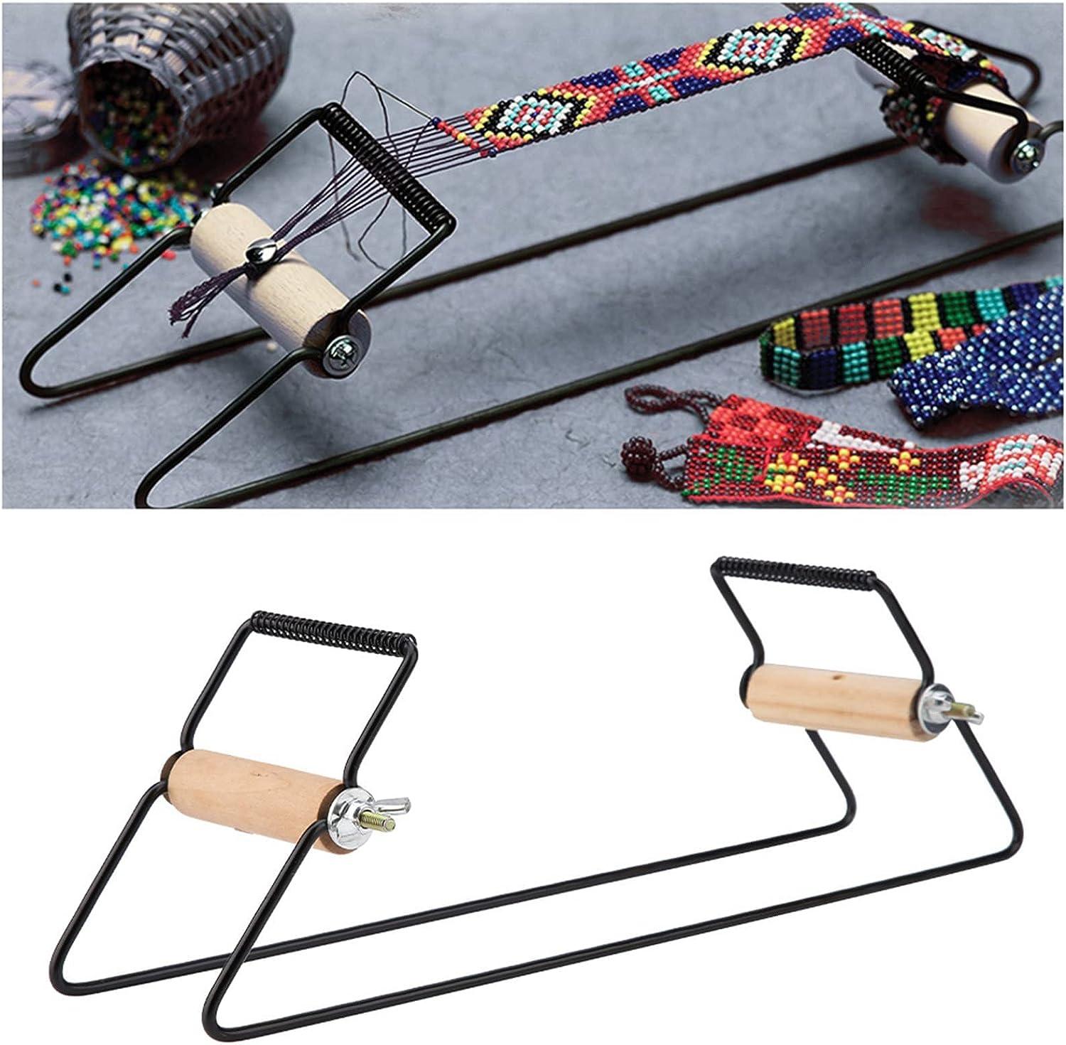 Frame Bead Loom Kit for Beaded Bracelets Earrings Belts Making