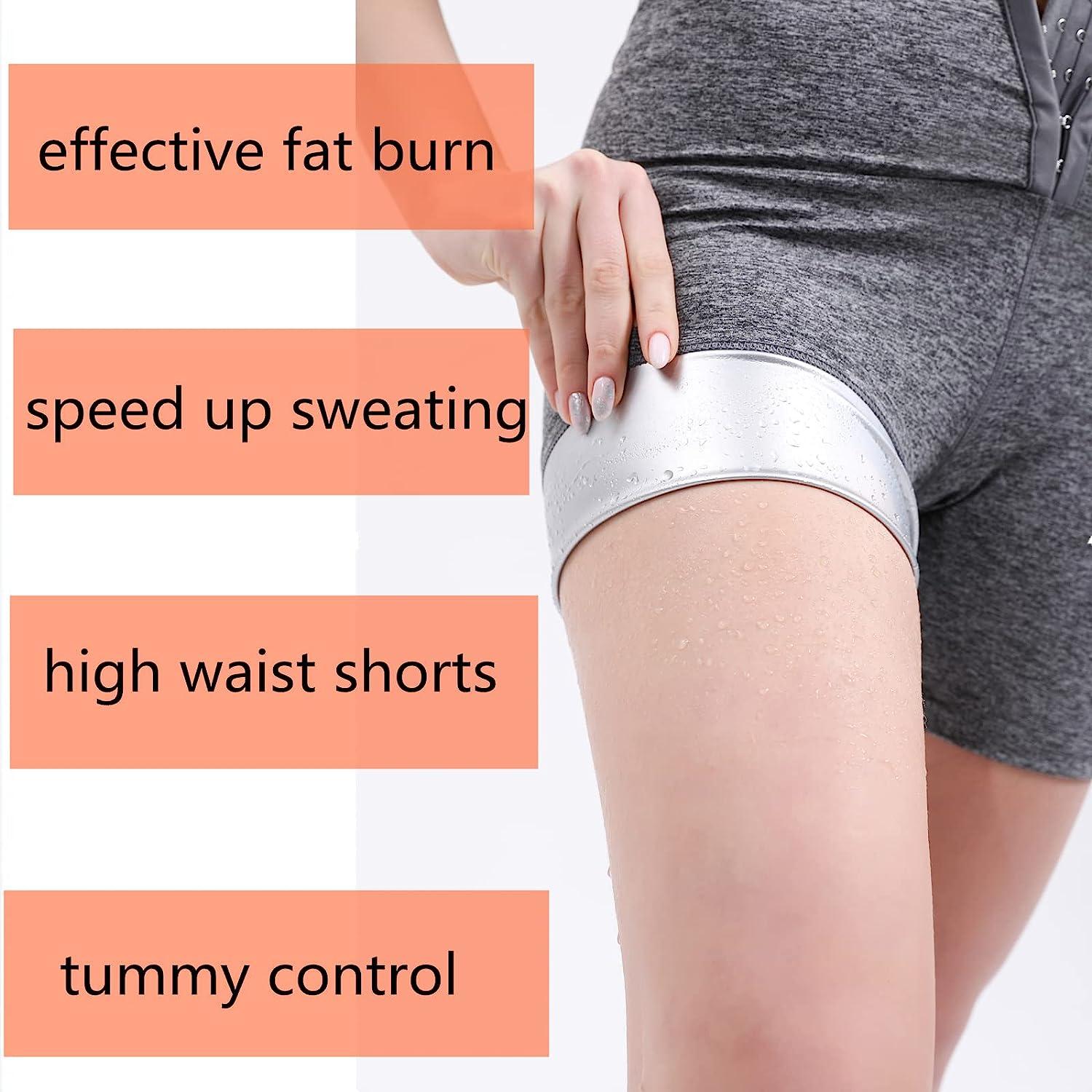Women Slimming Sweat Sauna Shorts Body Shaper Pants Weight Loss