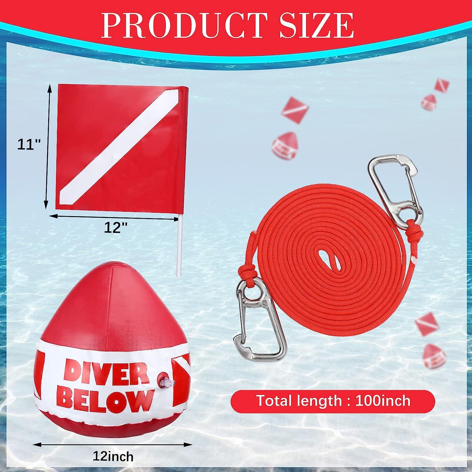 Marine Sports Diver Down Flag and Float