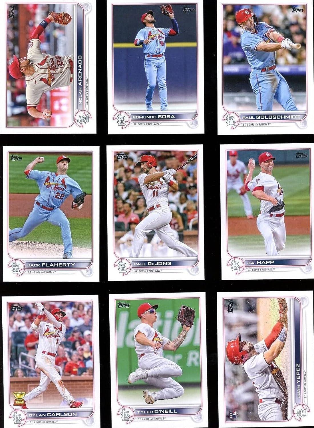 St. Louis Cardinals 2014 Topps Complete 21 Card Team Set with Yadier M