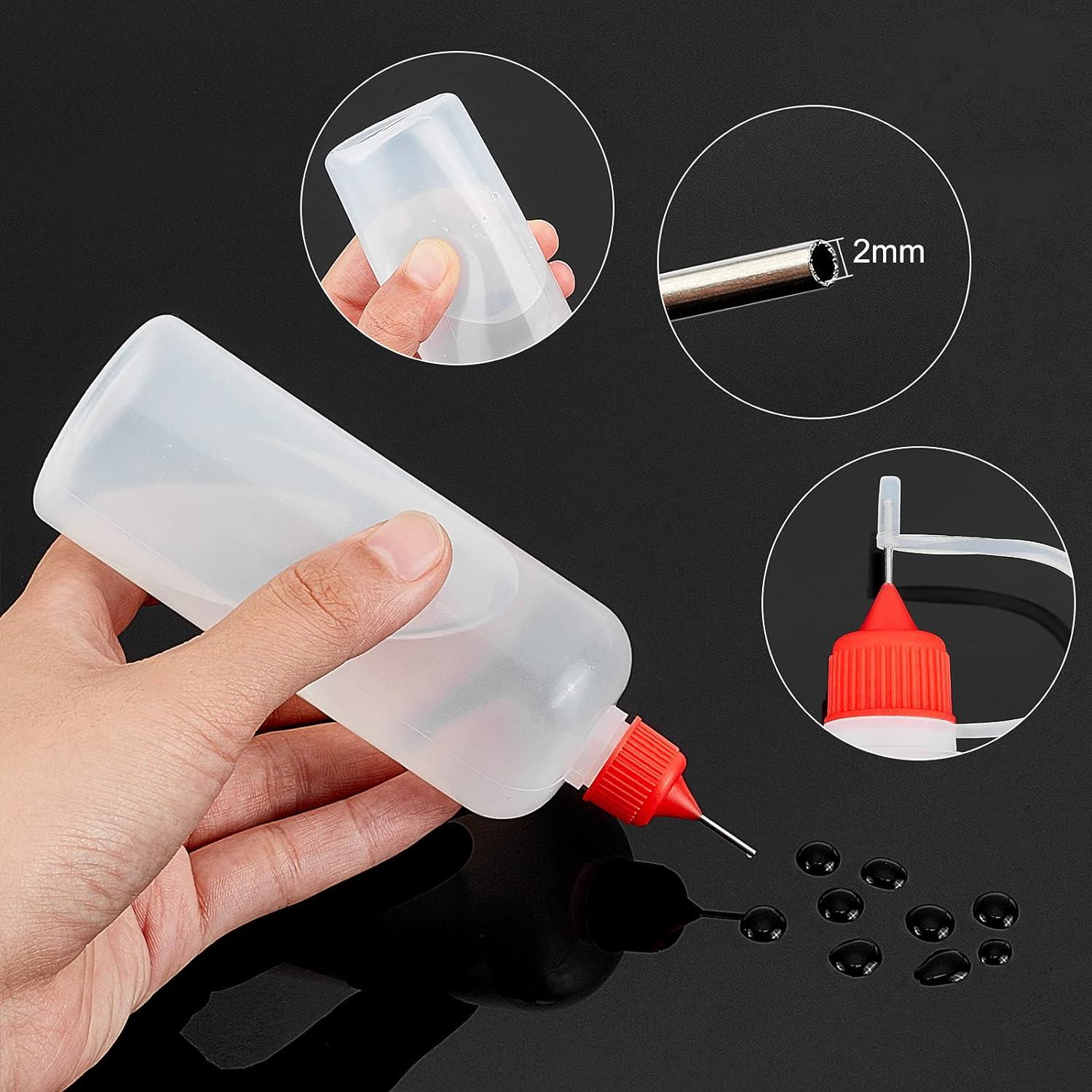 50ml Tip Applicator Bottle, Multi Purpose Precision Glue Dropper Bottle,  Glue Dispenser, Glue Bottle, for DIY Quilling Craft 