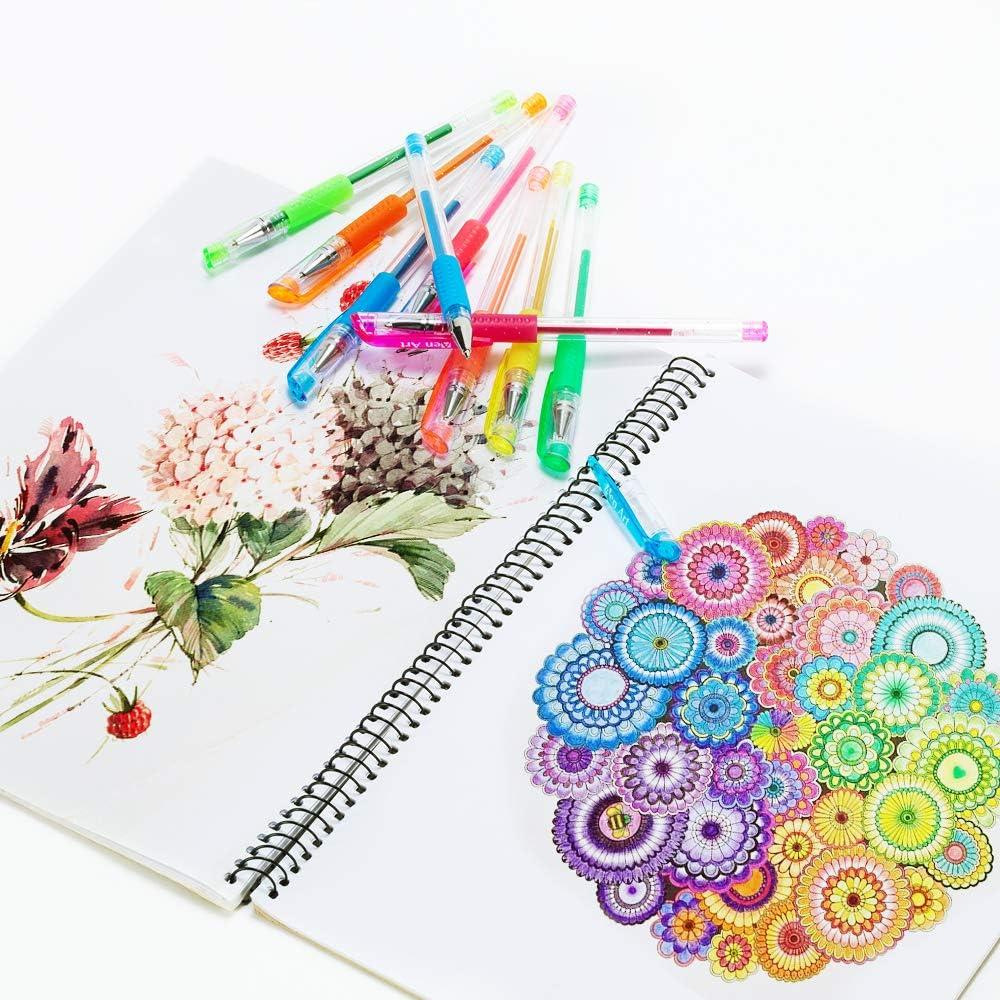  Aen Art Double Line Shimmer Pens, 26 Colors - Perfect