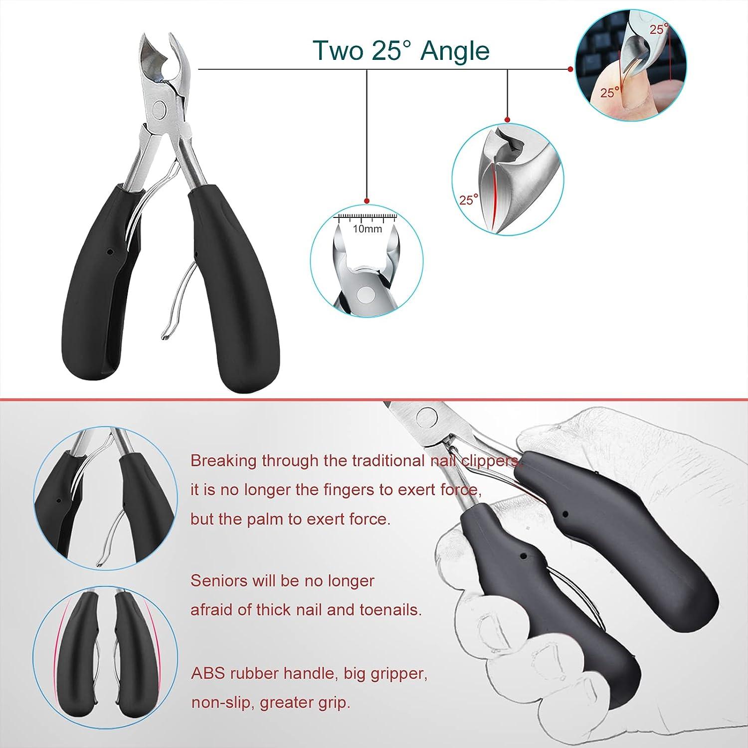Toenail Clippers for Thick Nails or Ingrown Toenails,Large Nail