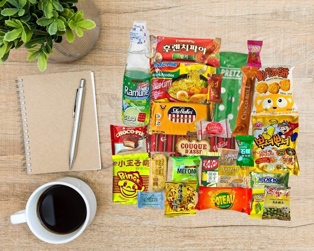  Boo's Asian Mystery Snack Box 40 Pieces; 14 Full-Size