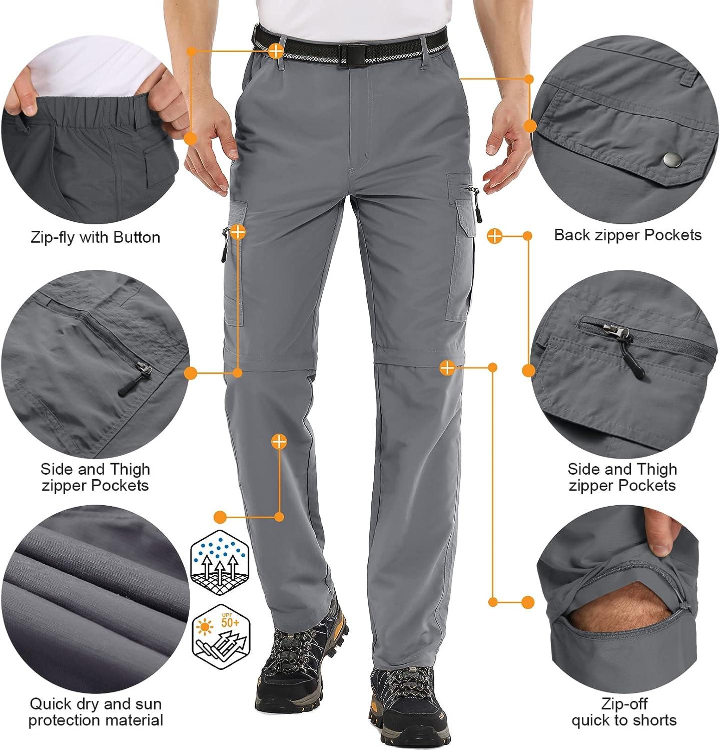 Wear First Cargo Hiking Zip Off Convertible Pants sz 10. New with tag. 
